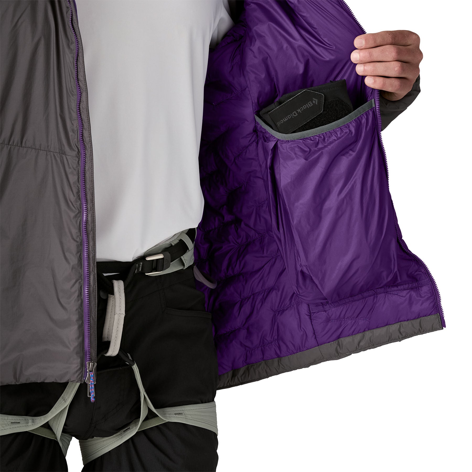 Men's DAS Light Hoody in Forge Grey | Patagonia Bend