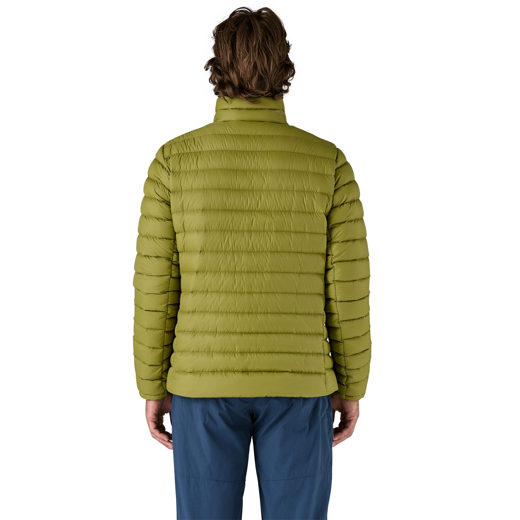 Men's Down Sweater in Graze Green | Patagonia Bend
