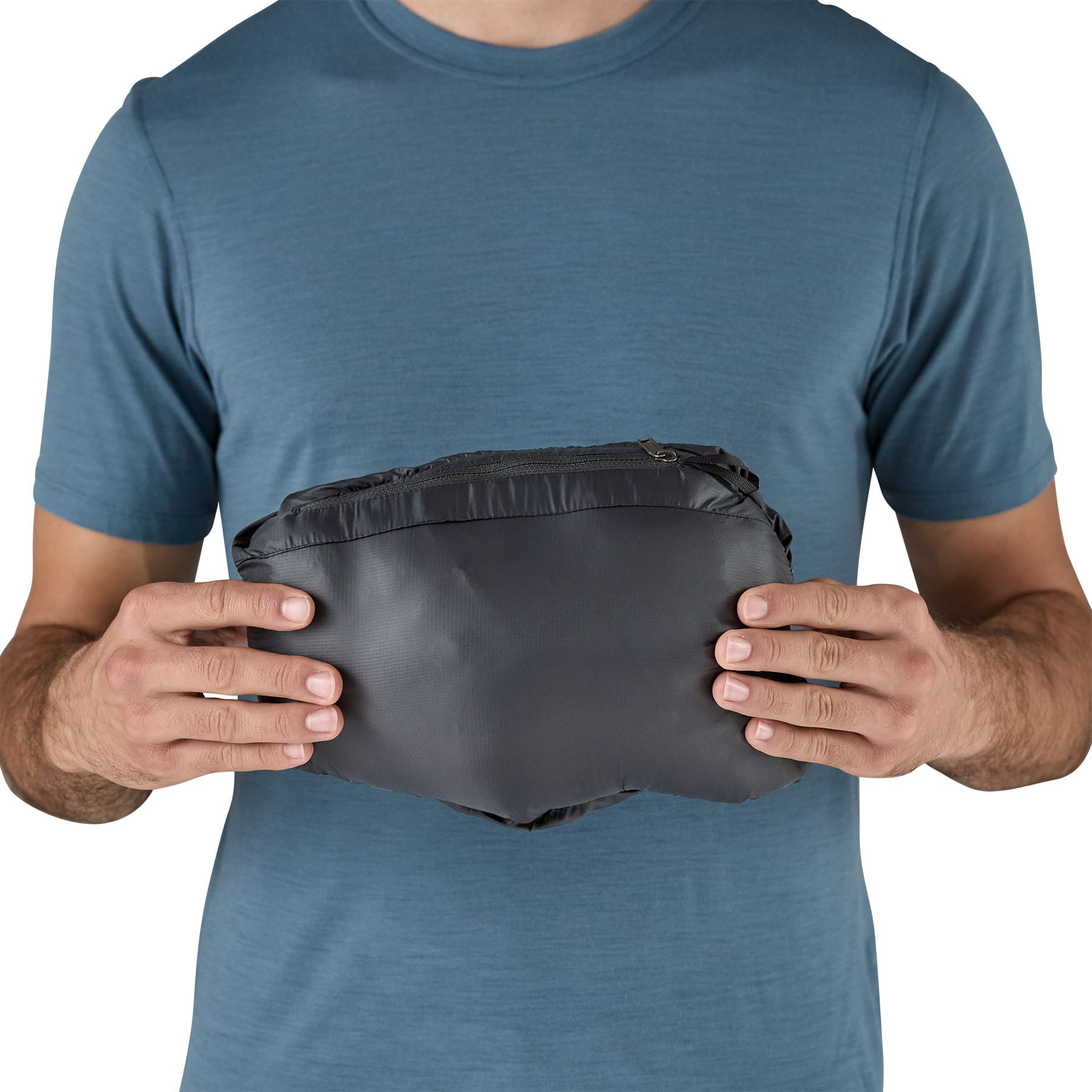 Men's Down Sweater Hoody in Black | Patagonia Bend