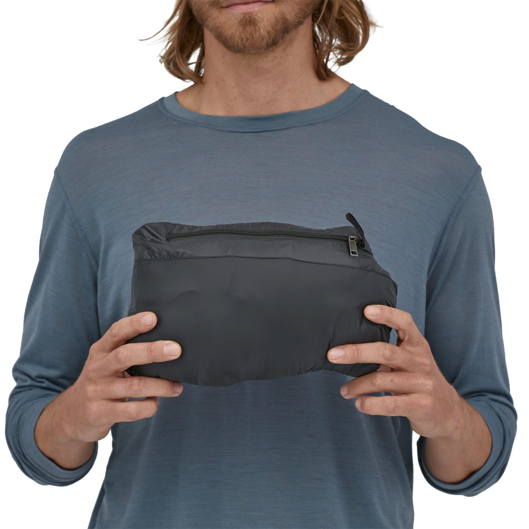 Men's Down Sweater Vest in Black | Patagonia Bend