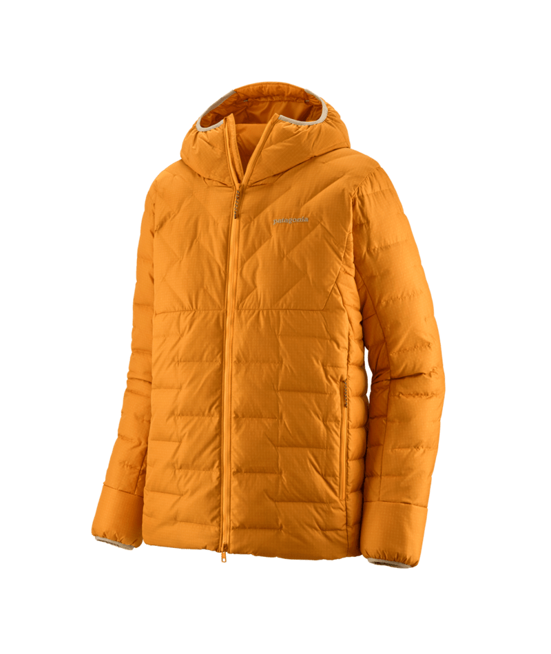 Men's Durable Down Hoody in Autumn Orange | Patagonia Bend