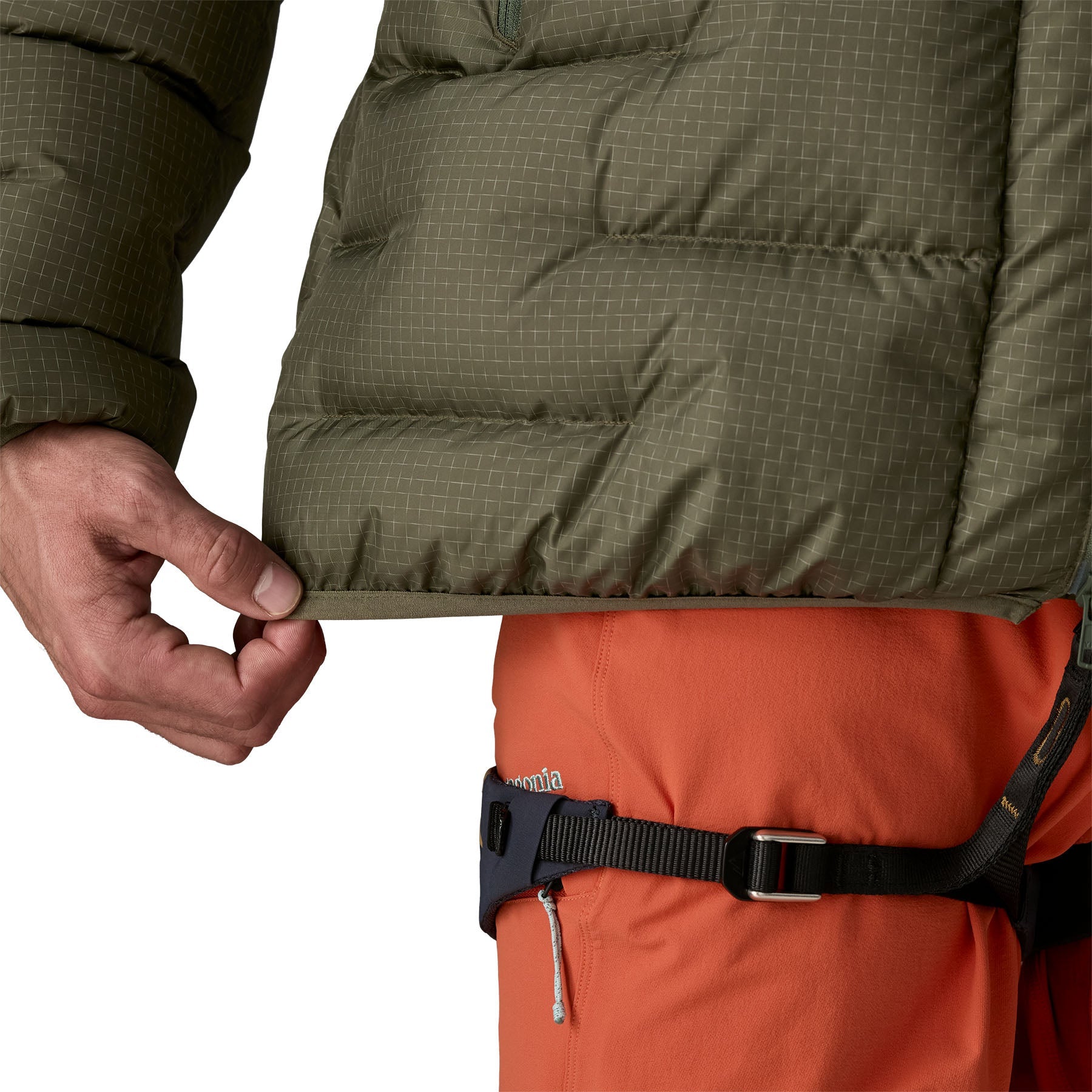 Men's Durable Down Parka in Basin Green | Patagonia Bend