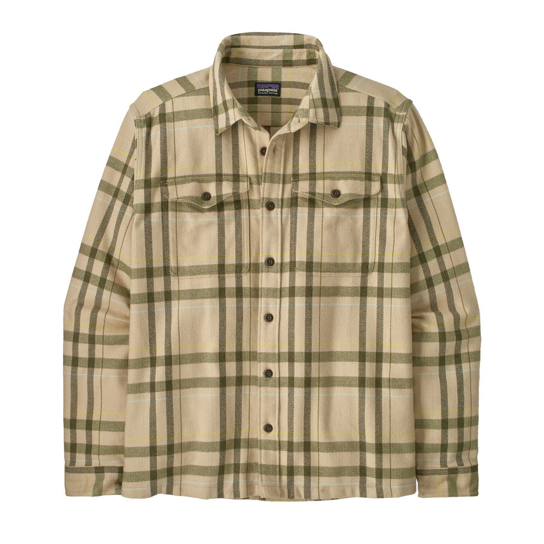 Men's Fjord Flannel Shirt in King: Natural | Patagonia Bend
