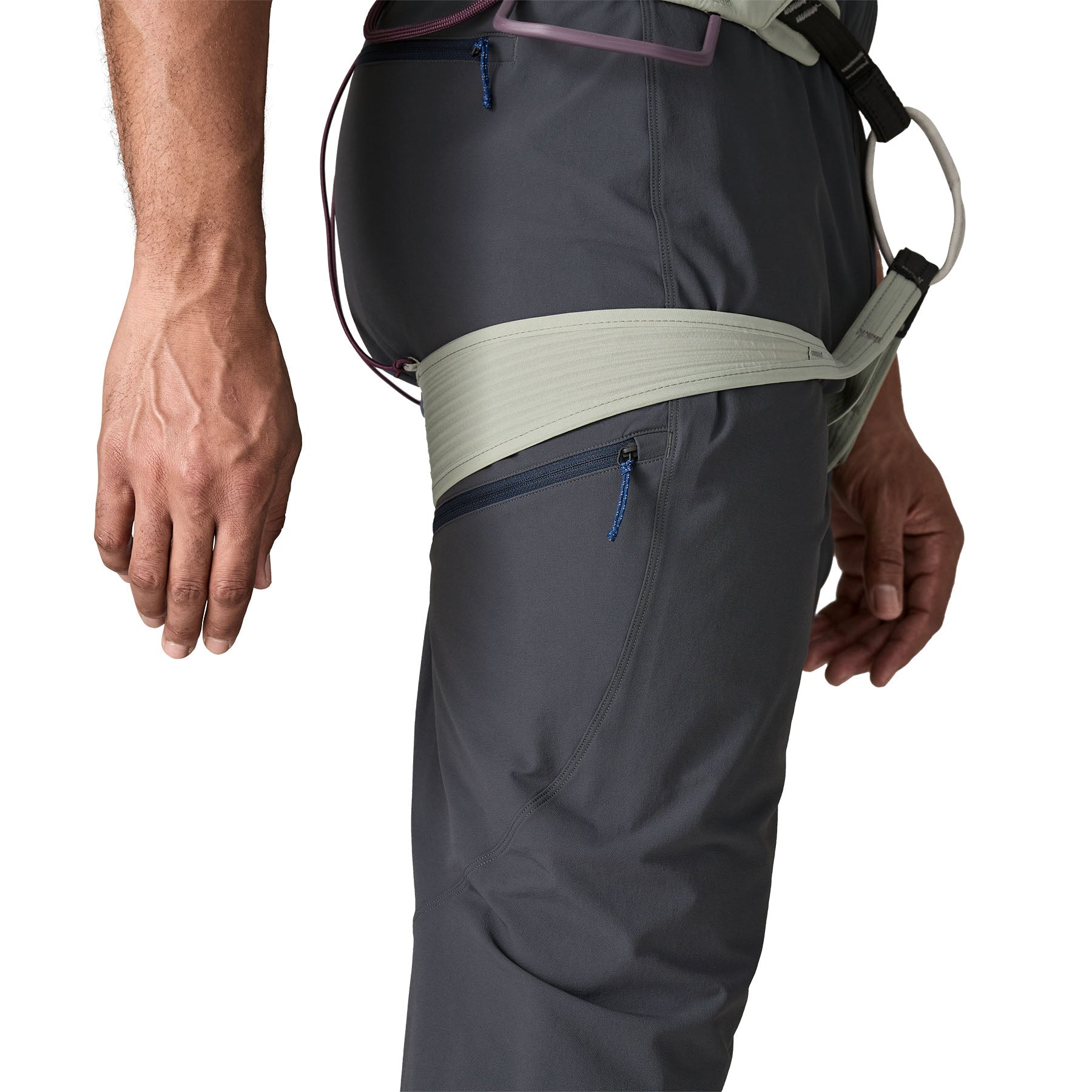 Men's Free Wall Pants in Smolder Blue | Patagonia Bend