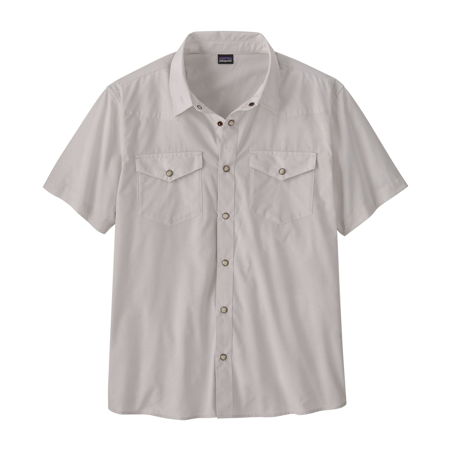 Men's Go To Western Shirt in Whole Weave: Crisp Grey | Patagonia Bend