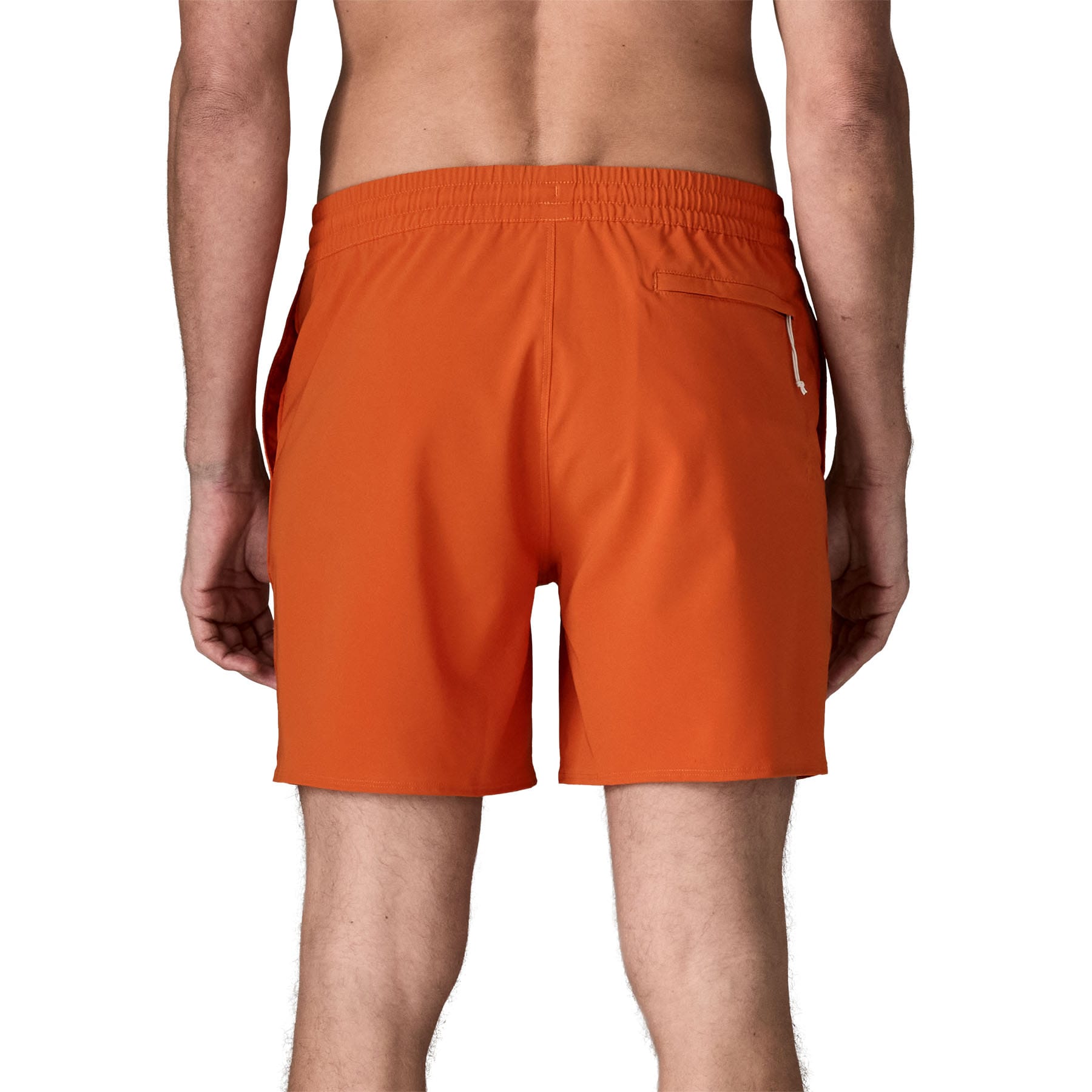 Men's Hydropeak Volley Shorts - 16 in. in Coal Orange | Patagonia Bend