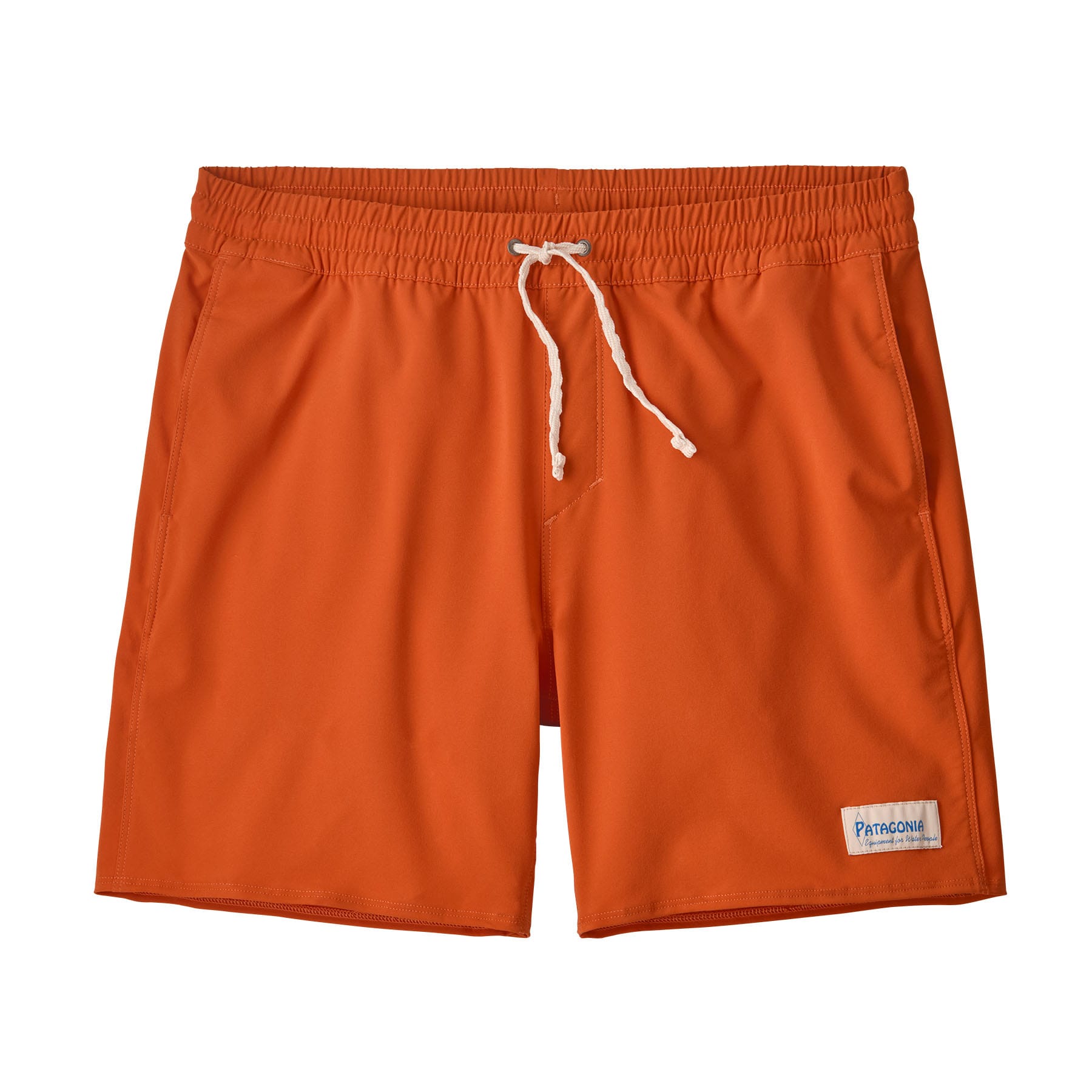 Men's Hydropeak Volley Shorts - 16 in. in Coal Orange | Patagonia Bend