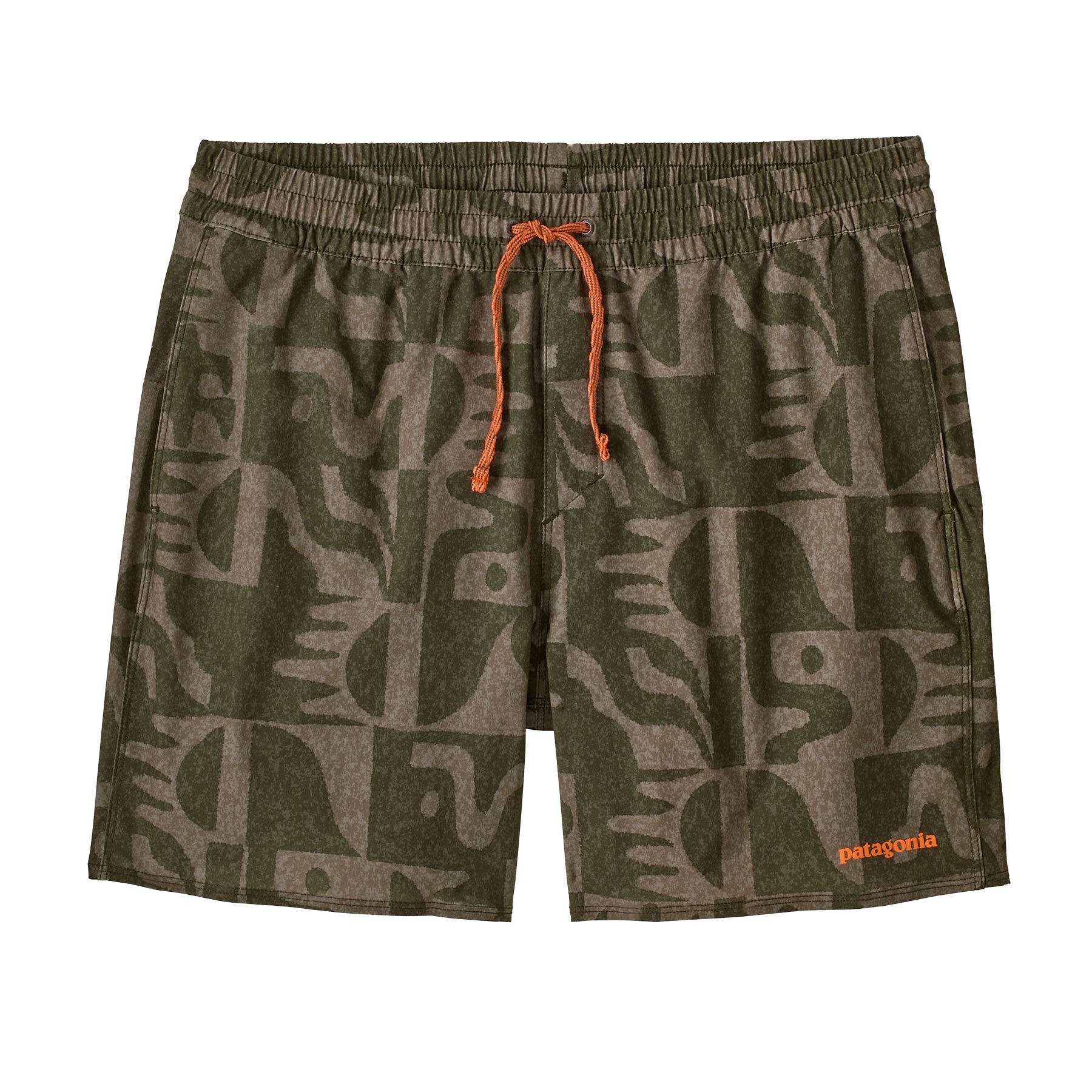 Men's Hydropeak Volley Shorts - 16 in. in Mother Tree: Basin Green | Patagonia Bend