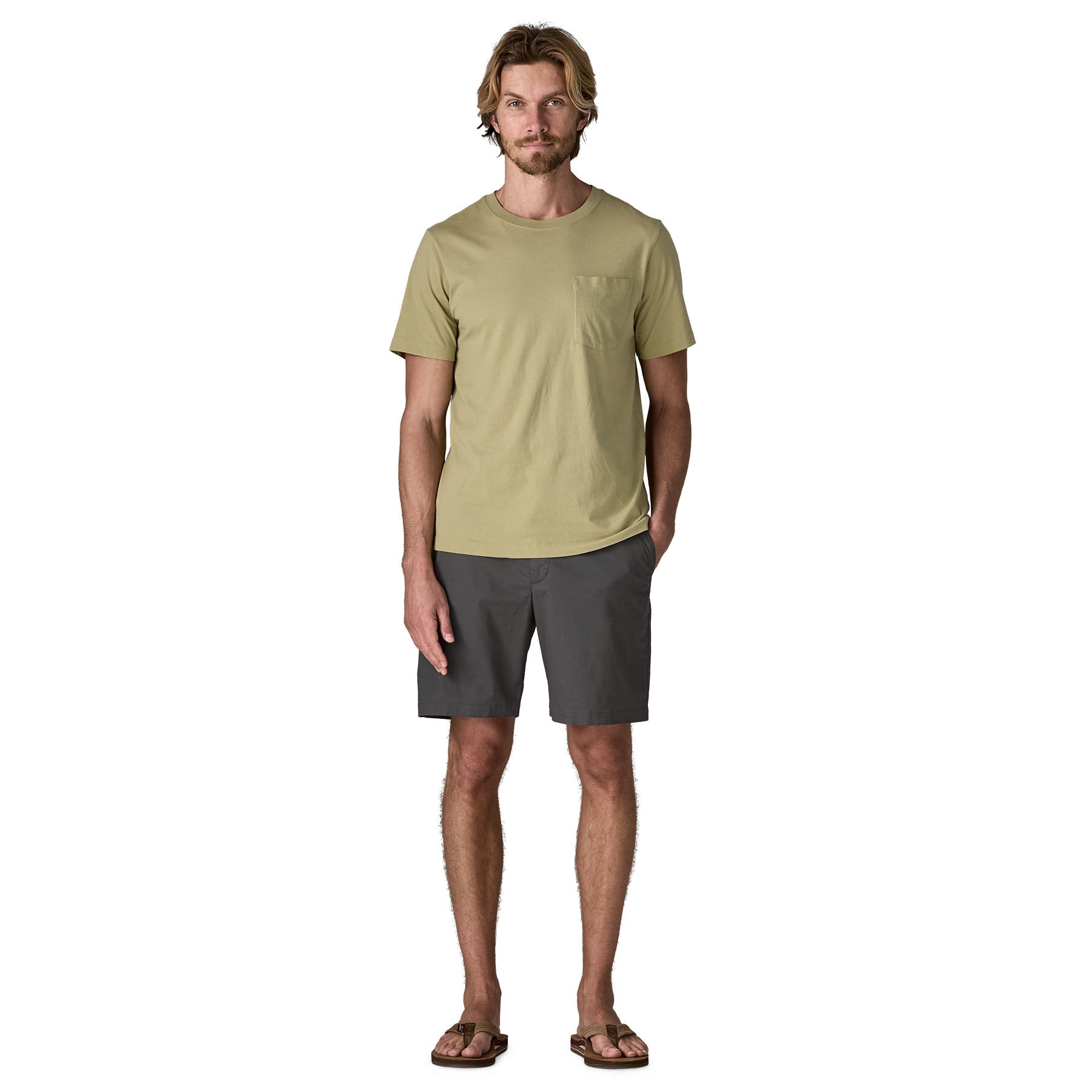 Men's Lightweight All - Wear Shorts - 8 in. in Forge Grey | Patagonia Bend