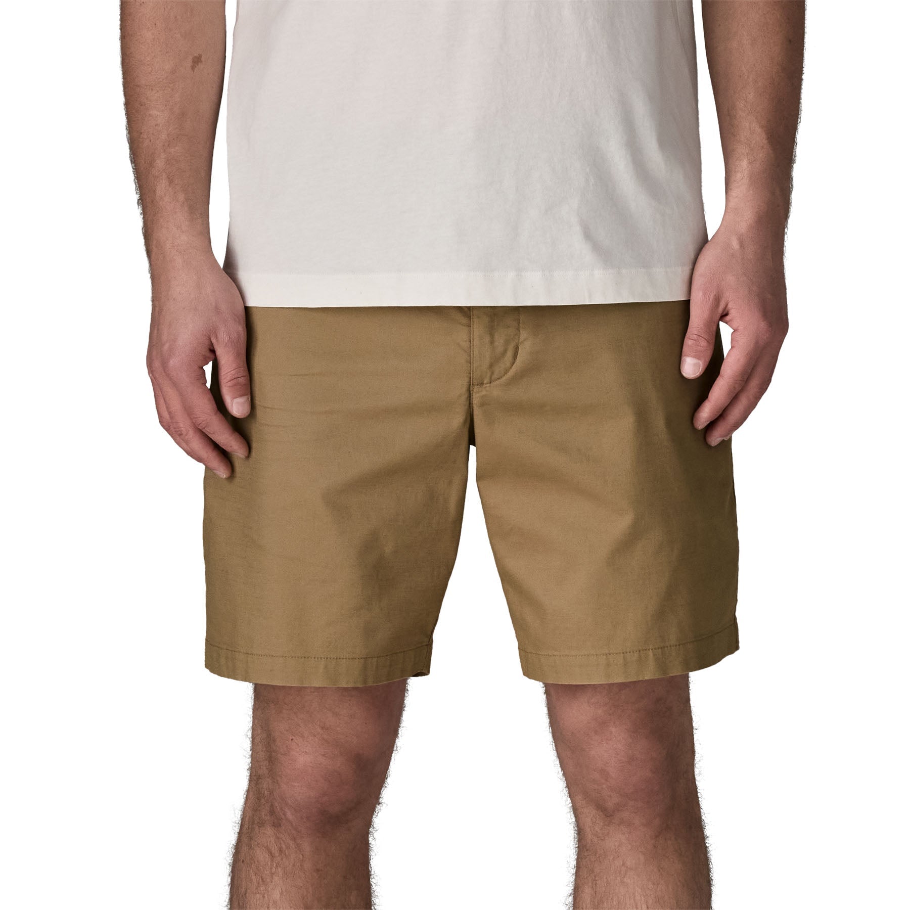 Men's Lightweight All - Wear Shorts - 8 in. in Slab Khaki | Patagonia Bend