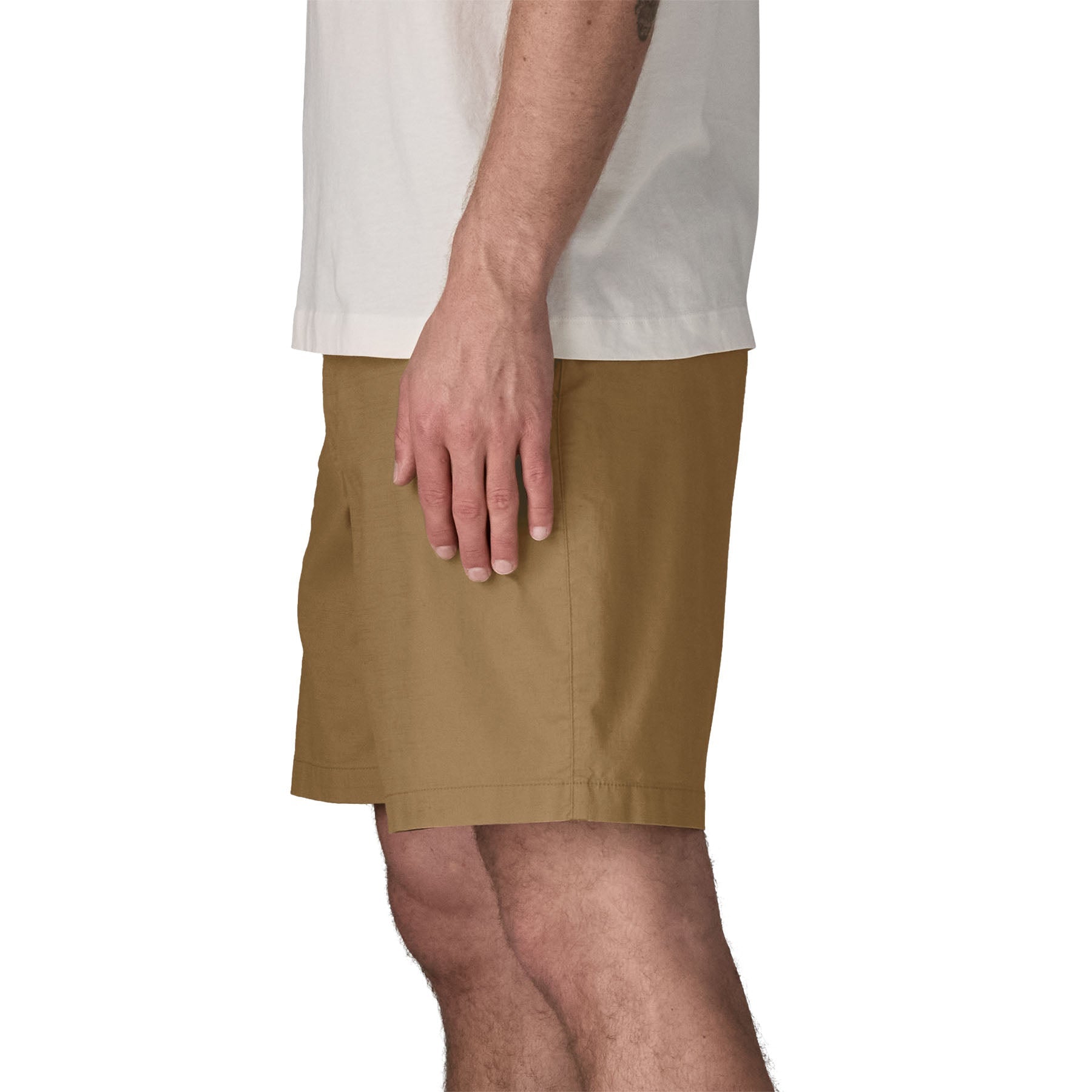 Men's Lightweight All - Wear Shorts - 8 in. in Slab Khaki | Patagonia Bend