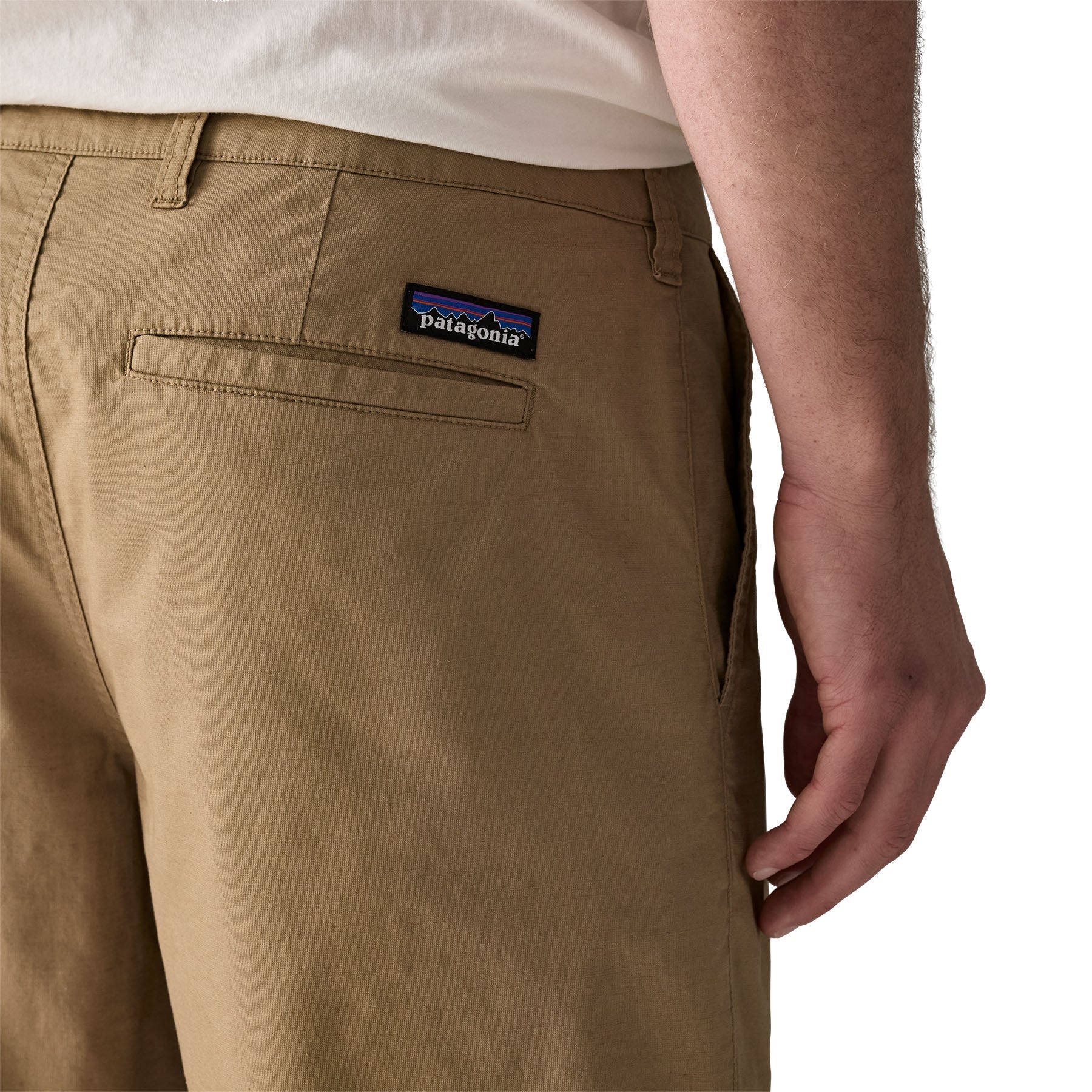 Men's Lightweight All - Wear Shorts - 8 in. in Slab Khaki | Patagonia Bend