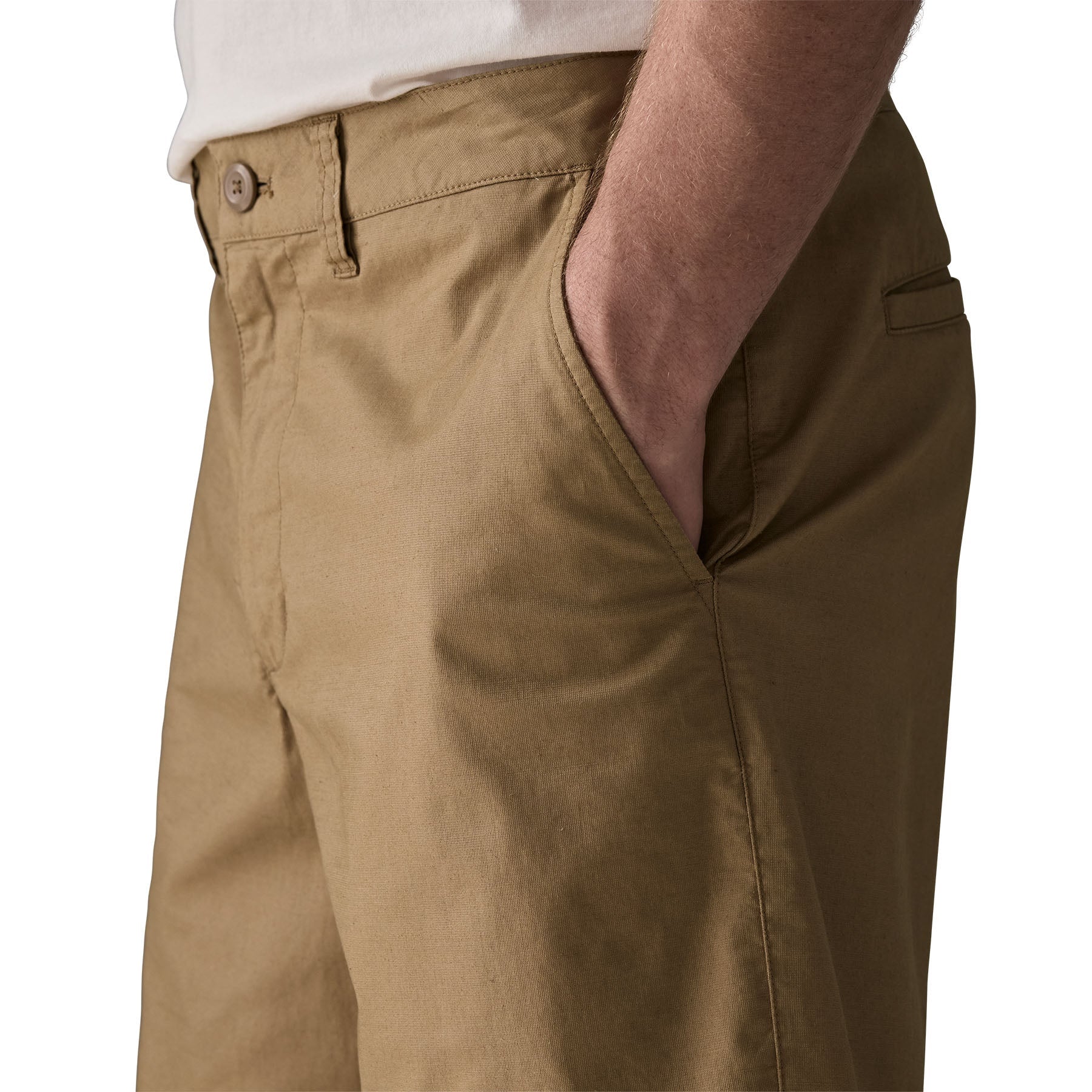 Men's Lightweight All - Wear Shorts - 8 in. in Slab Khaki | Patagonia Bend
