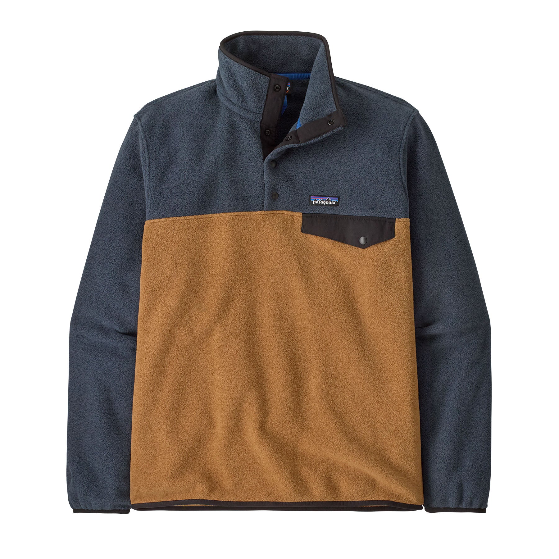 Men's Lightweight Synchilla Snap - T Pullover in Deer Brown | Patagonia Bend