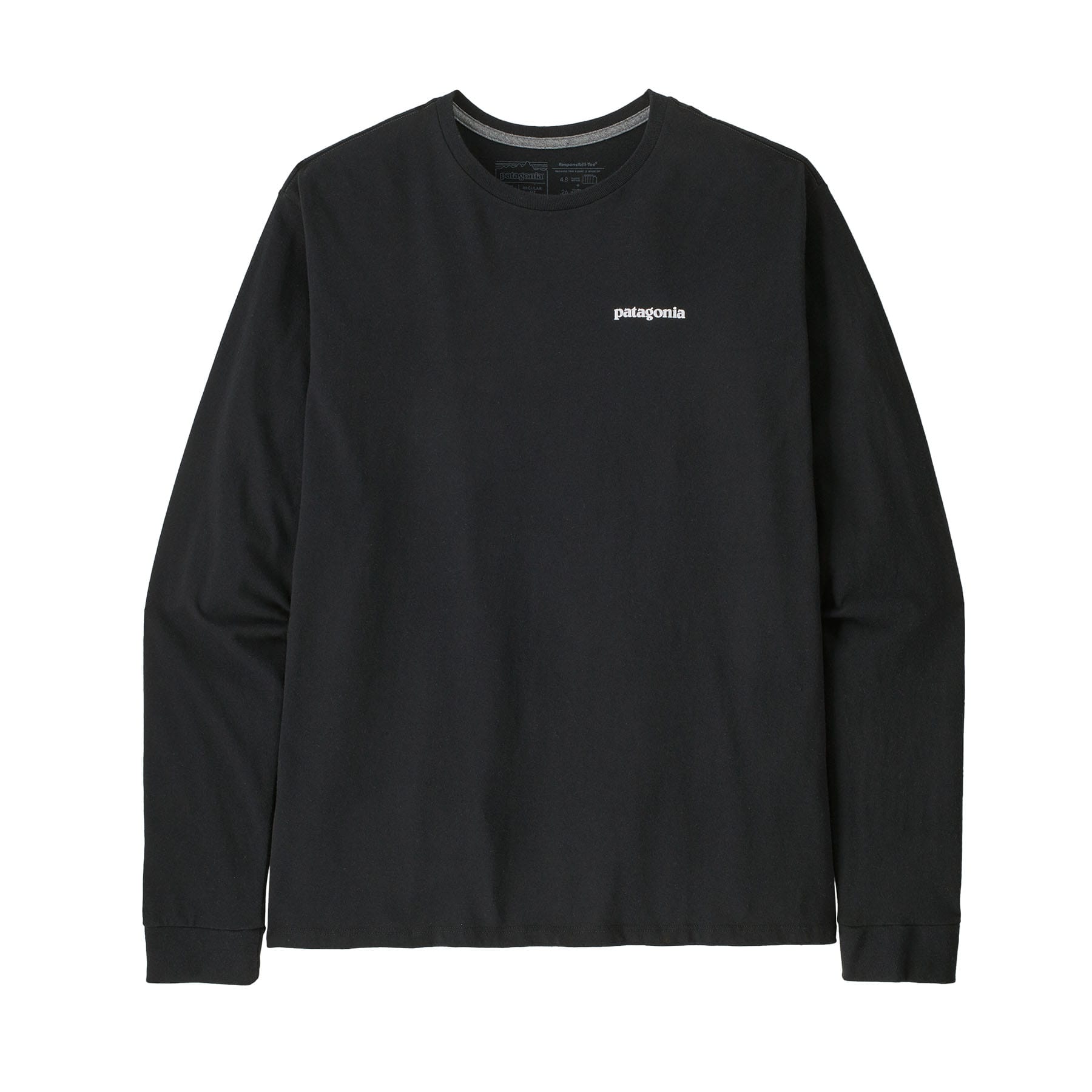 Men's Long - Sleeved Home Water Trout Responsibili - Tee in Black | Patagonia Bend
