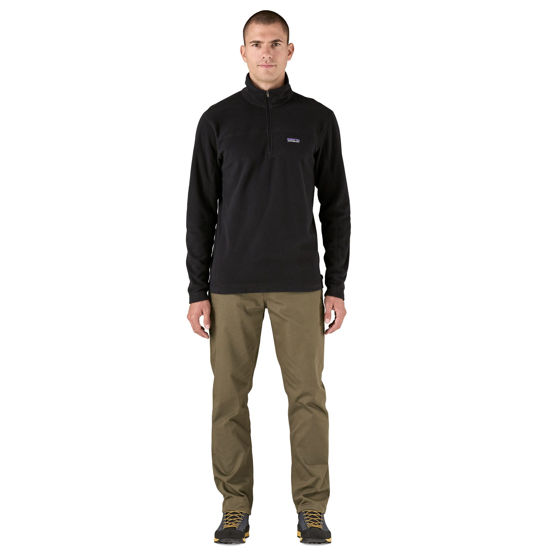 Men's Micro D Pullover in Black | Patagonia Bend