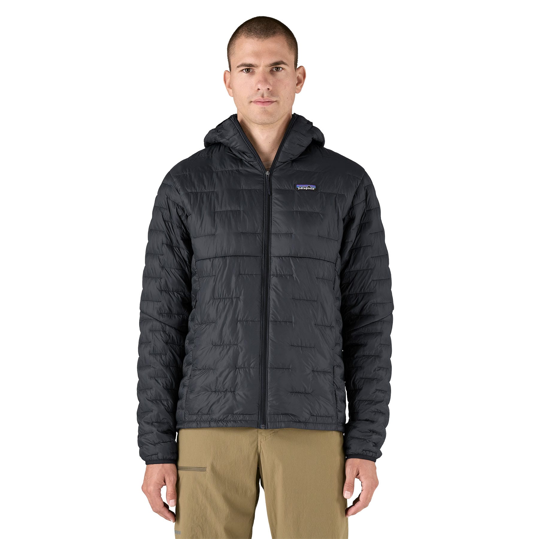Men's Micro Puff Hoody in Black | Patagonia Bend