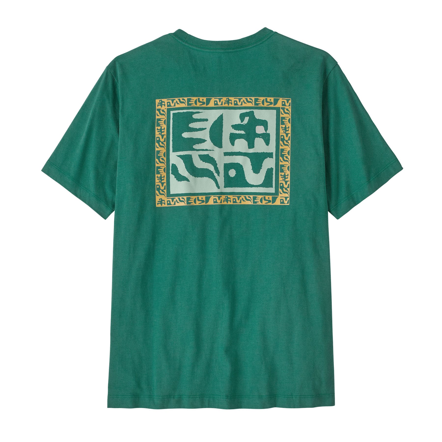 Men's Mother Rays T-Shirt in Gem Green | Patagonia Bend
