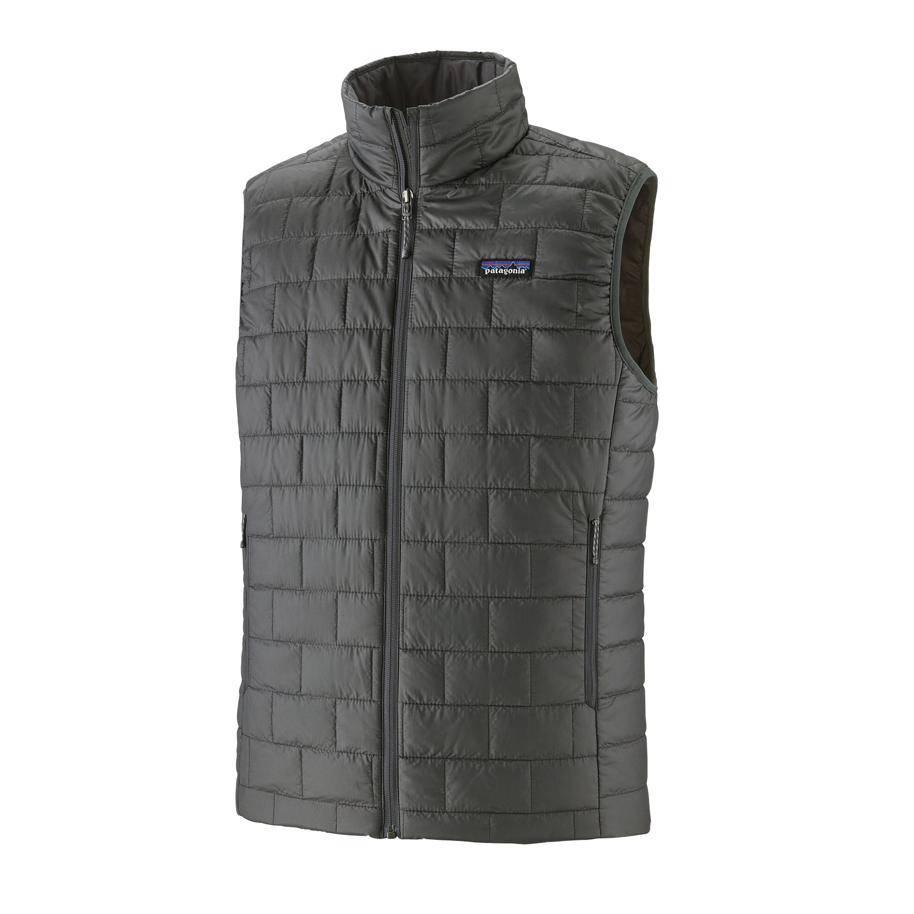 Men's Nano Puff Vest in Forge Grey | Patagonia Bend