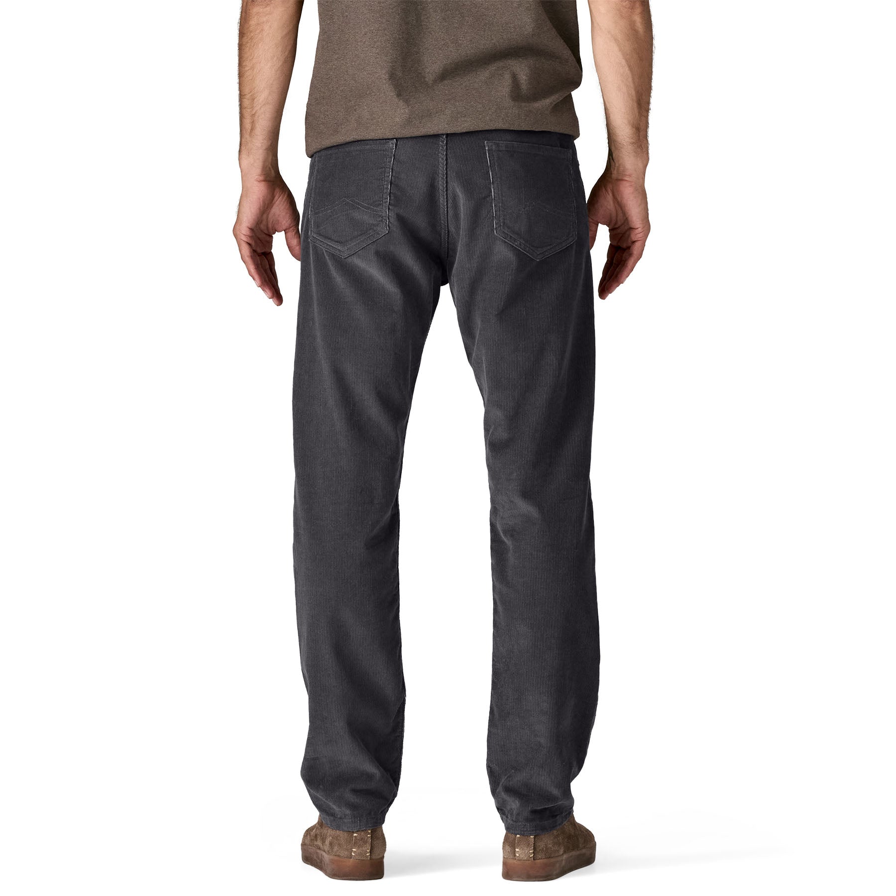 Men's Organic Cotton Corduroy Jeans - Regular in Forge Grey | Patagonia Bend