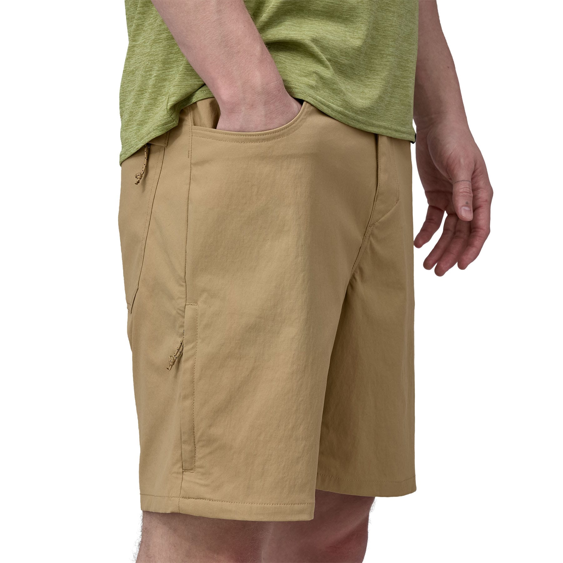 Men's Quandary Shorts - 10 in. in Classic Tan | Patagonia Bend