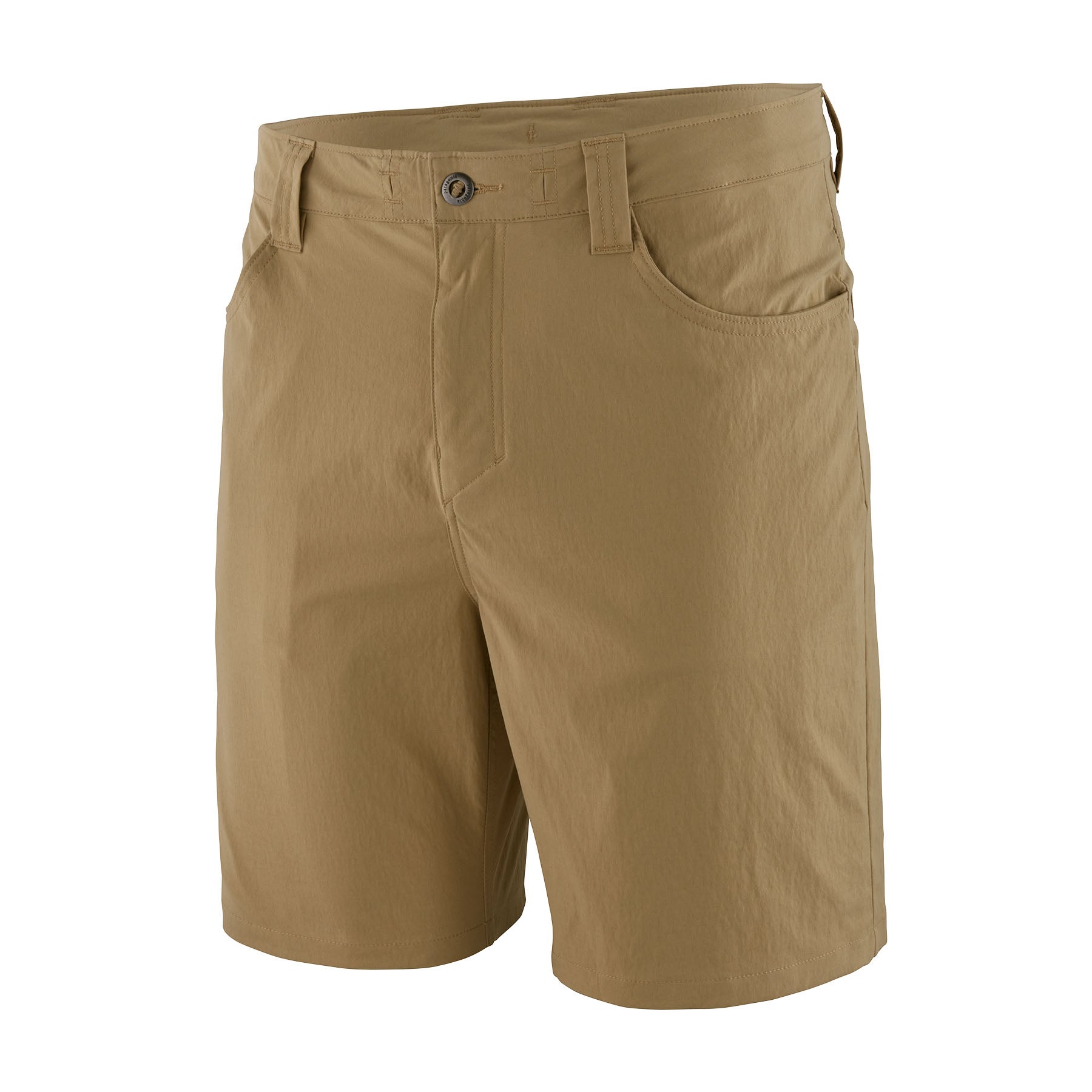 Men's Quandary Shorts - 10 in. in Classic Tan | Patagonia Bend