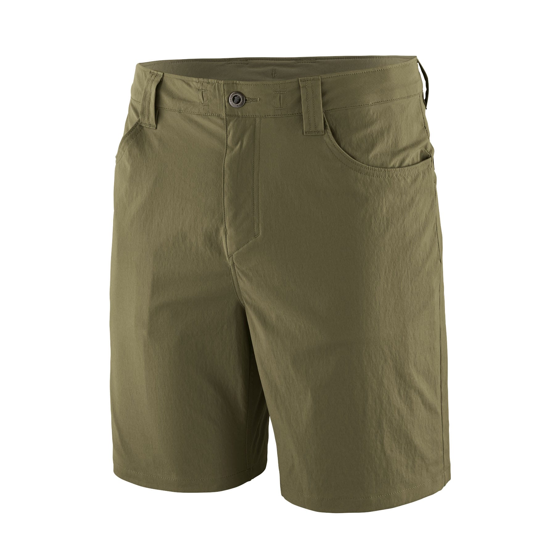 Men's Quandary Shorts - 10 in. in Tent Green | Patagonia Bend
