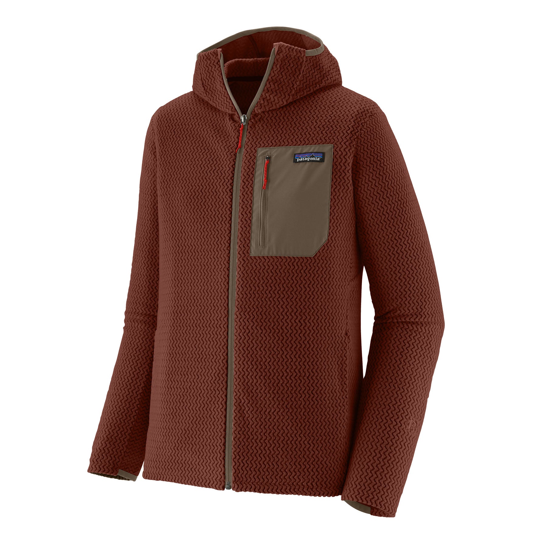 Men's R1 Air Full - Zip Hoody in DRIED VANILLA | Patagonia Bend