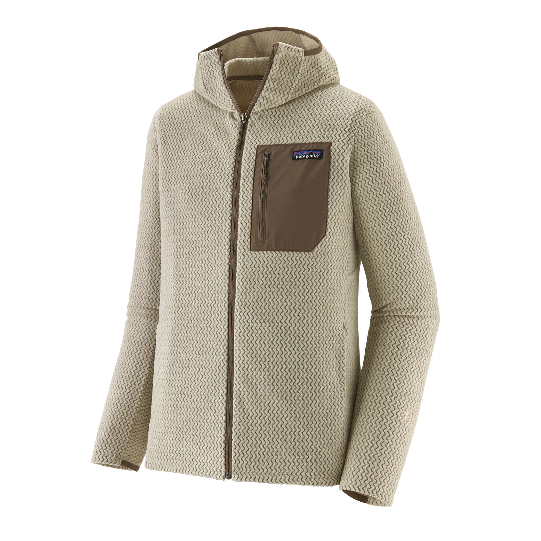 Men's R1 Air Full - Zip Hoody in Pelican | Patagonia Bend