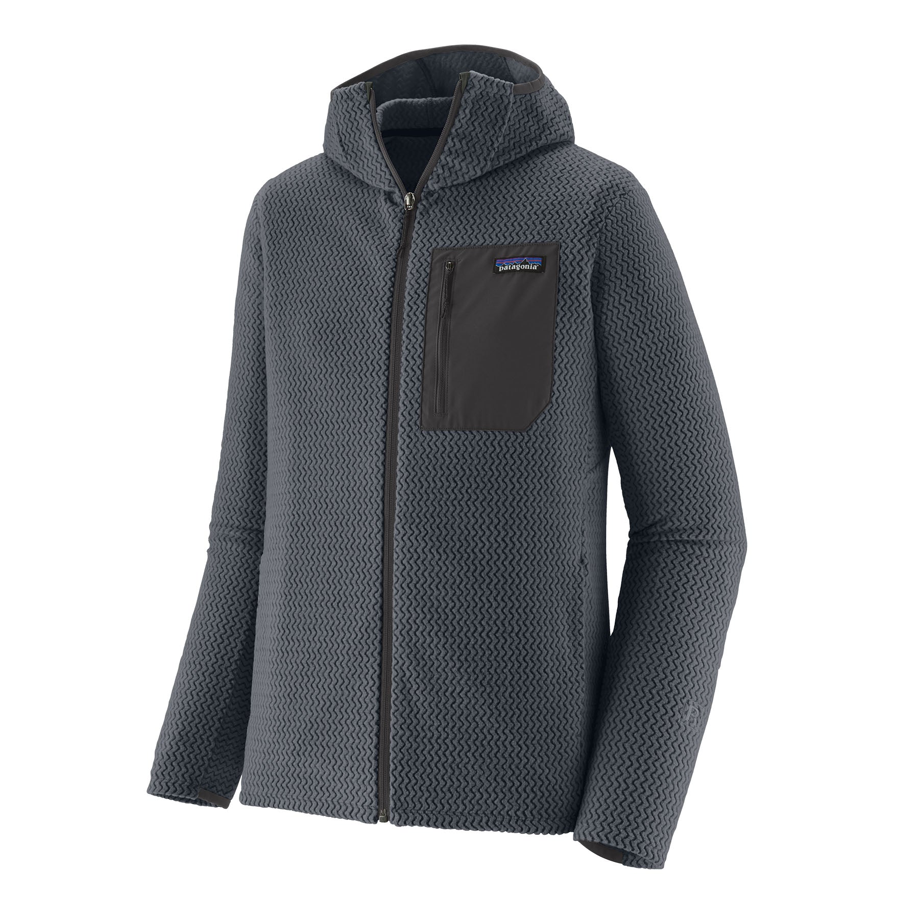 Men's R1 Air Full - Zip Hoody in Smolder Blue | Patagonia Bend
