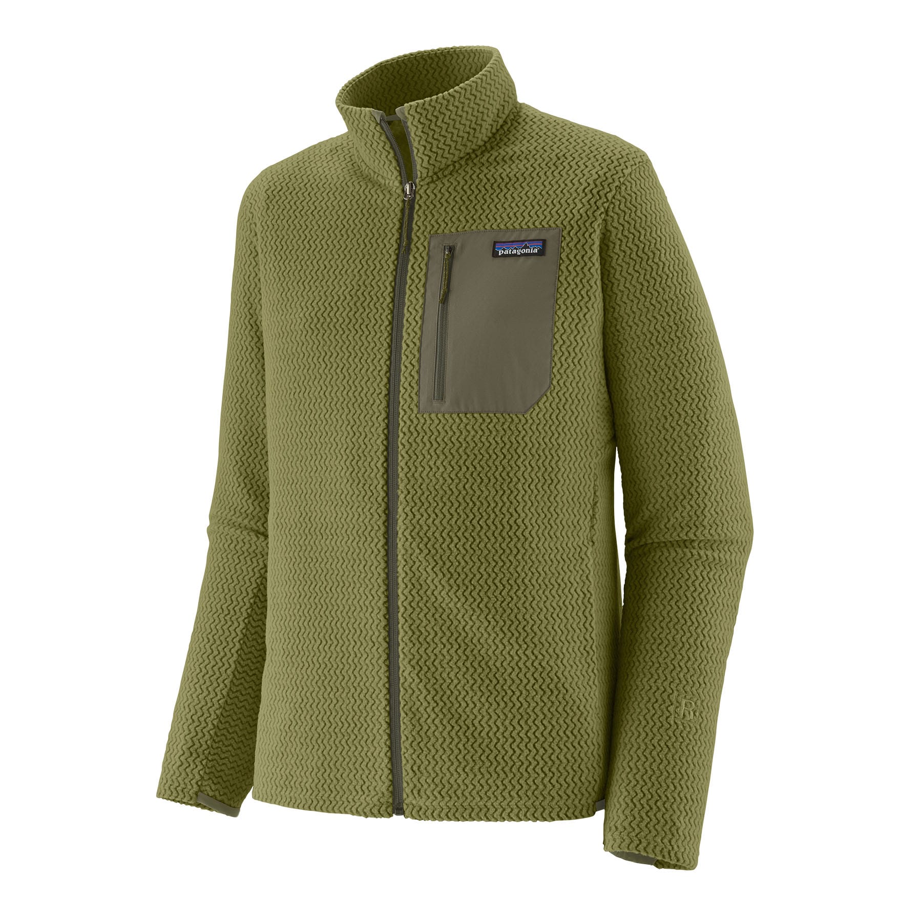 Men's R1 Air Jacket in CAPER GREEN | Patagonia Bend