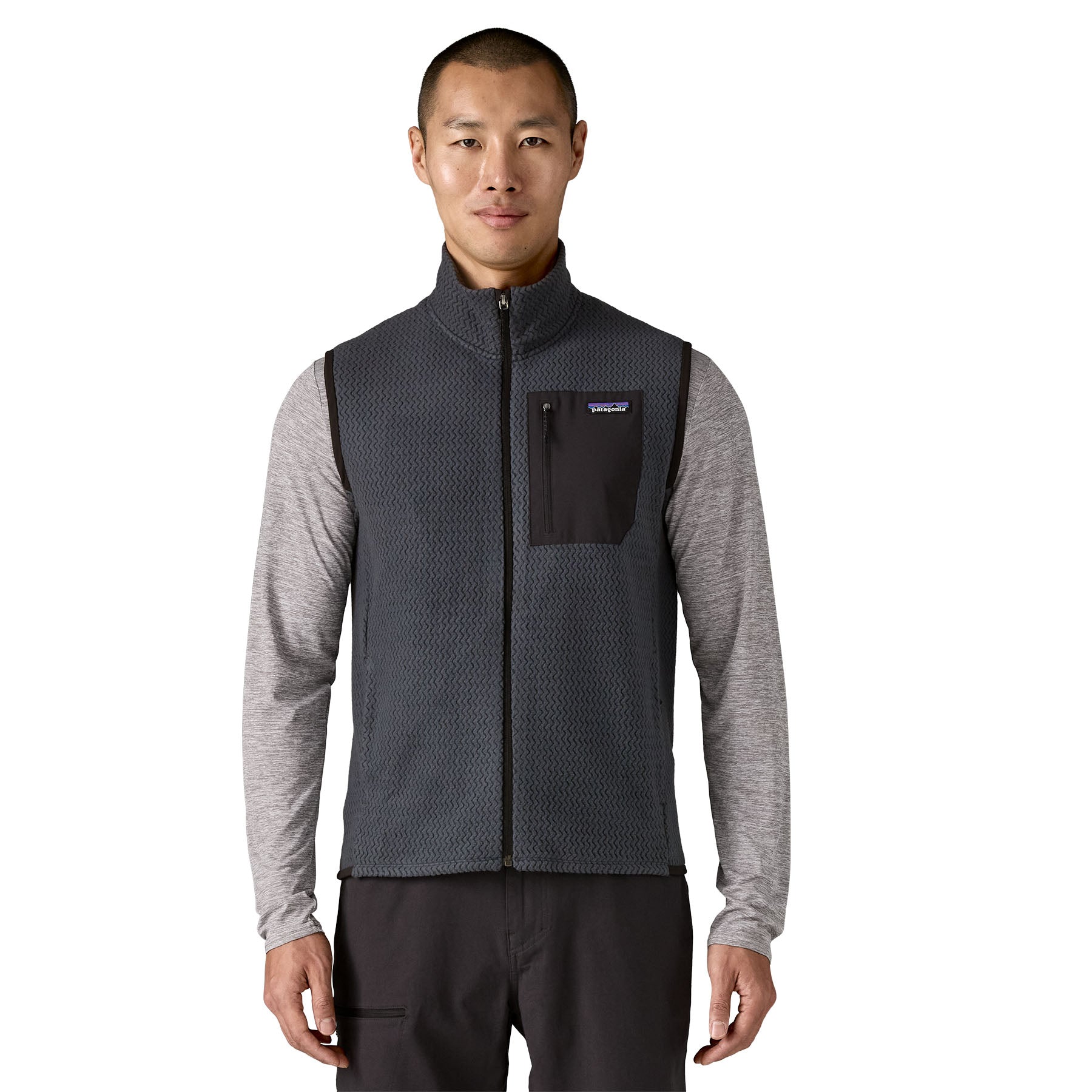 Men's R1® Air Vest in Smolder Blue | Patagonia Bend