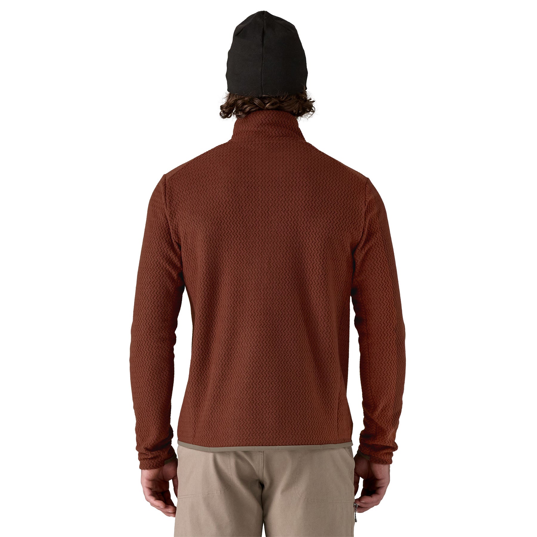 Men's R1 ®Air Zip Neck in Dried Vanilla | Patagonia Bend