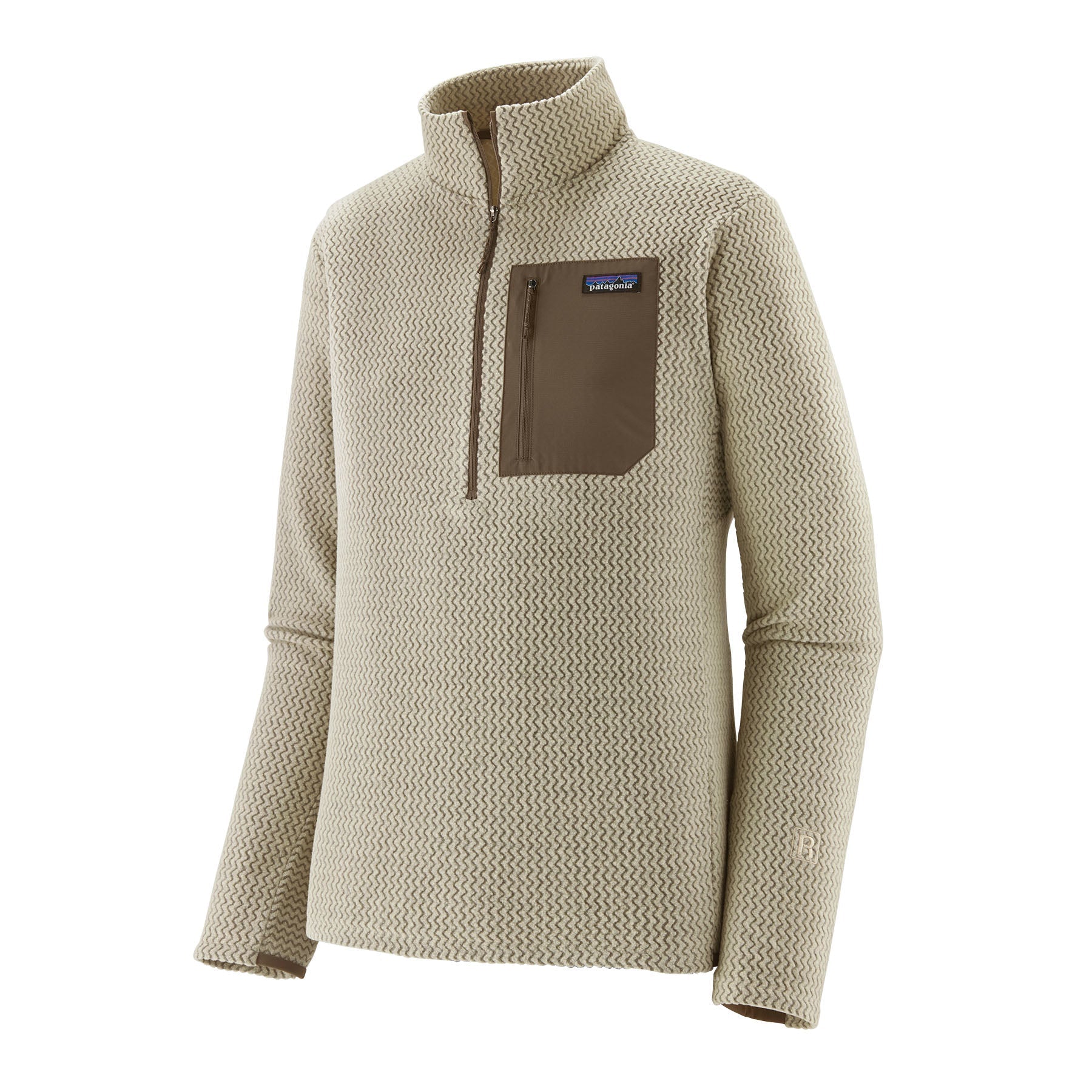 Men's R1 ®Air Zip Neck in Pelican | Patagonia Bend