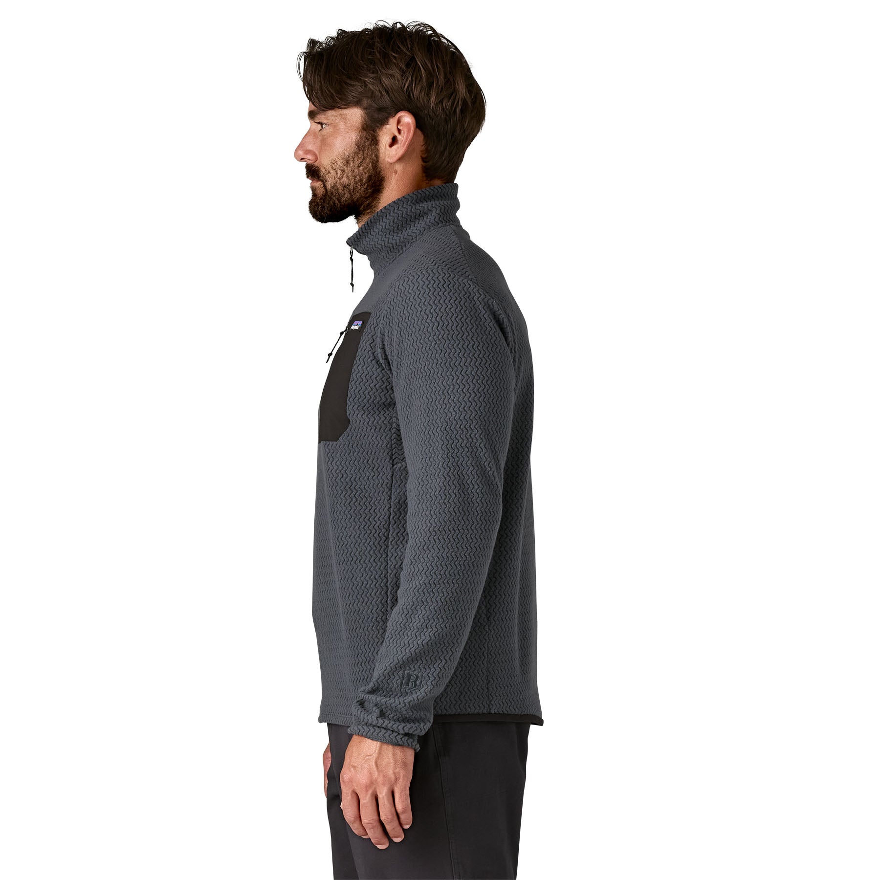 Men's R1 ®Air Zip Neck in Smolder Blue | Patagonia Bend