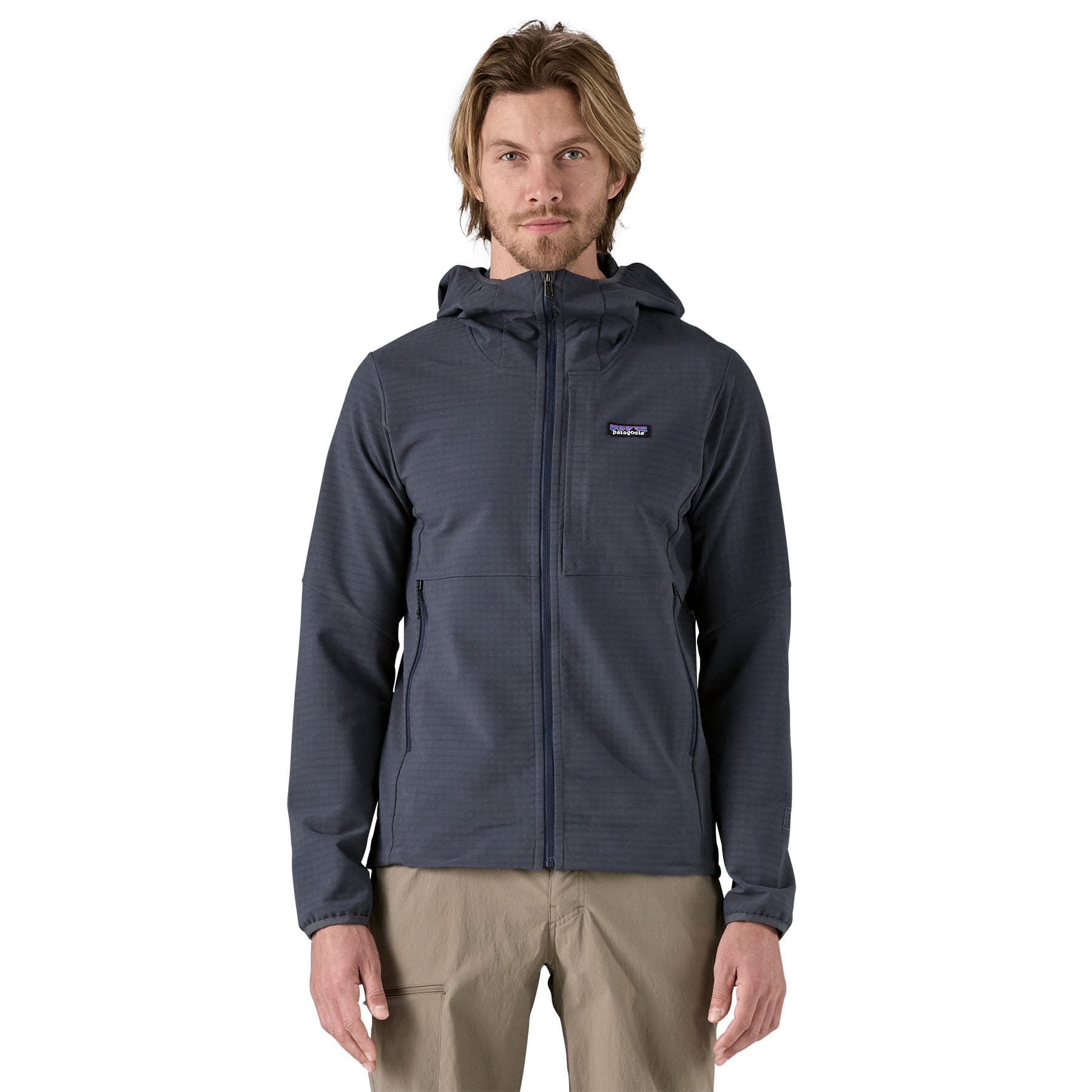 Men's R1 TechFace Hoody in Black | Patagonia Bend