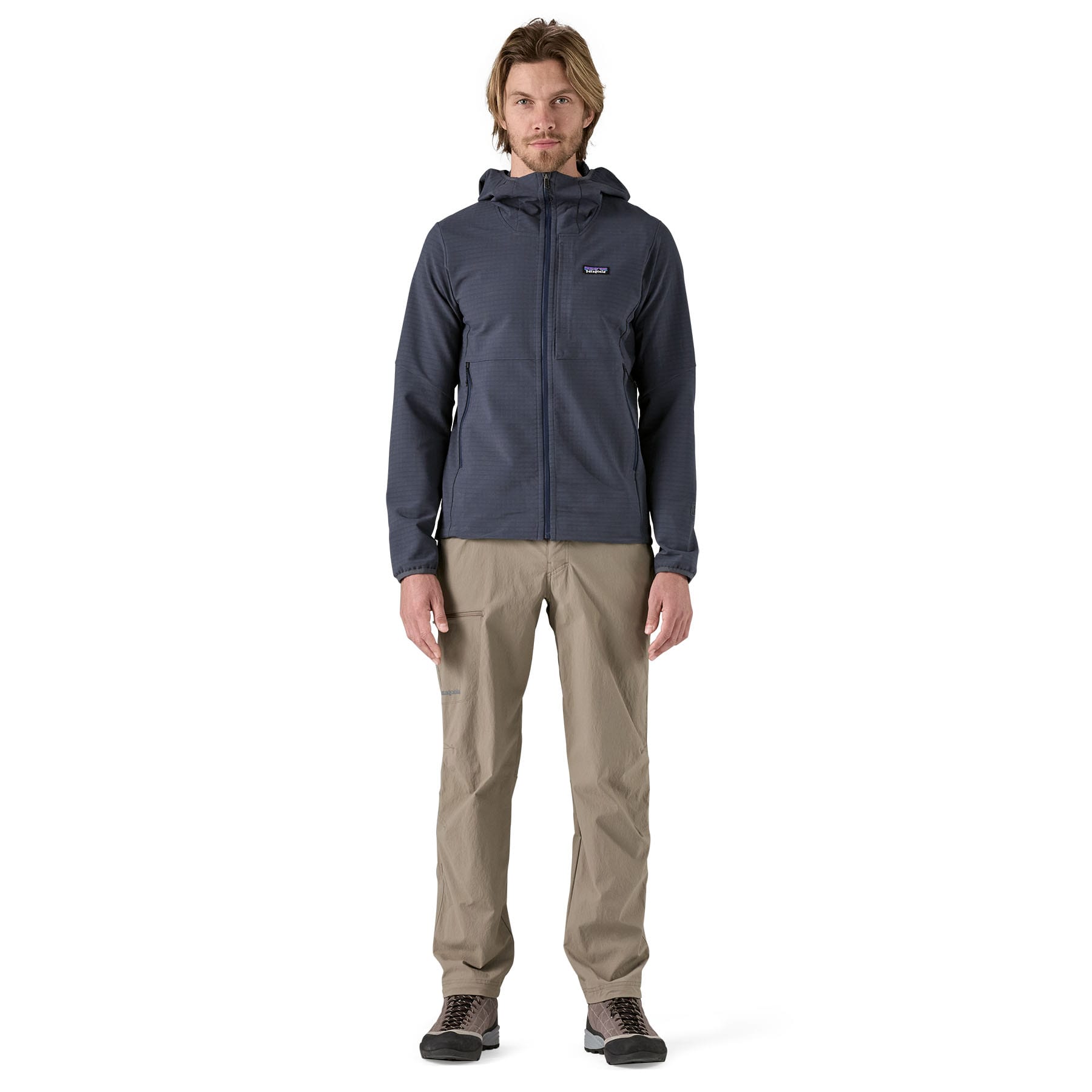 Men's R1 TechFace Hoody in Black | Patagonia Bend