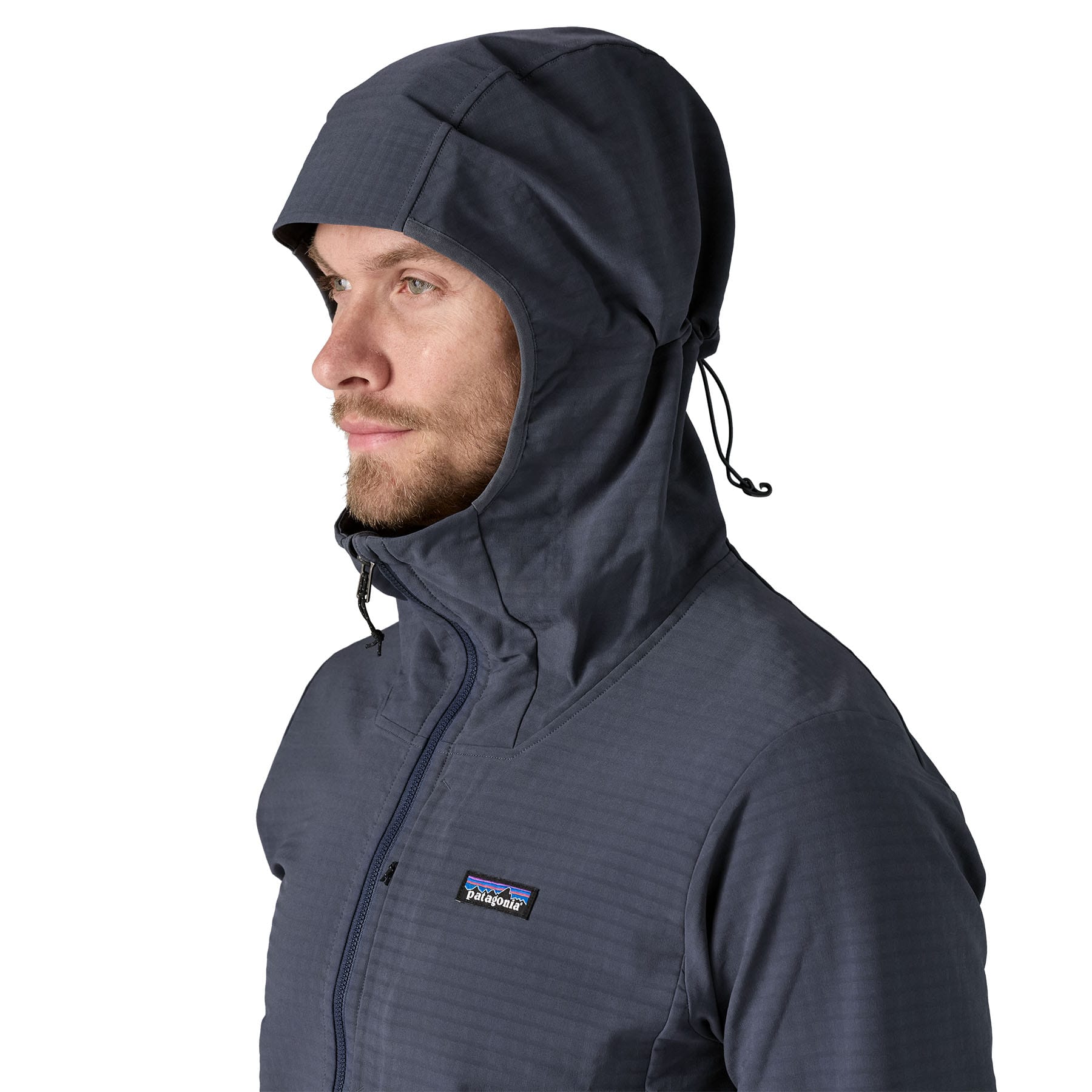Men's R1 TechFace Hoody in Smolder Blue | Patagonia Bend