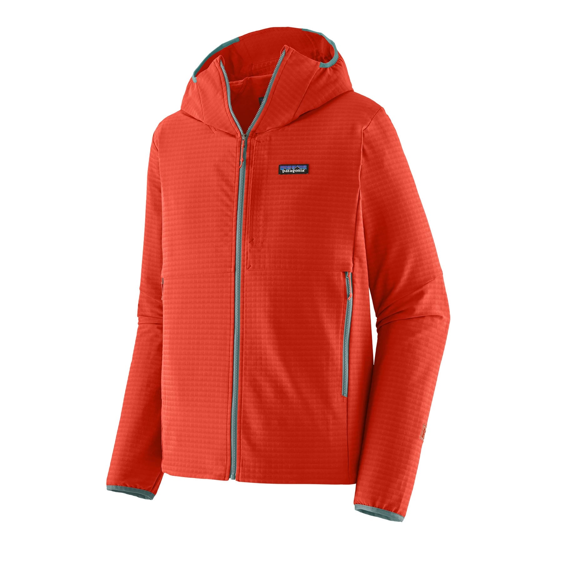 Men's R1 TechFace Hoody in HOT EMBER | Patagonia Bend