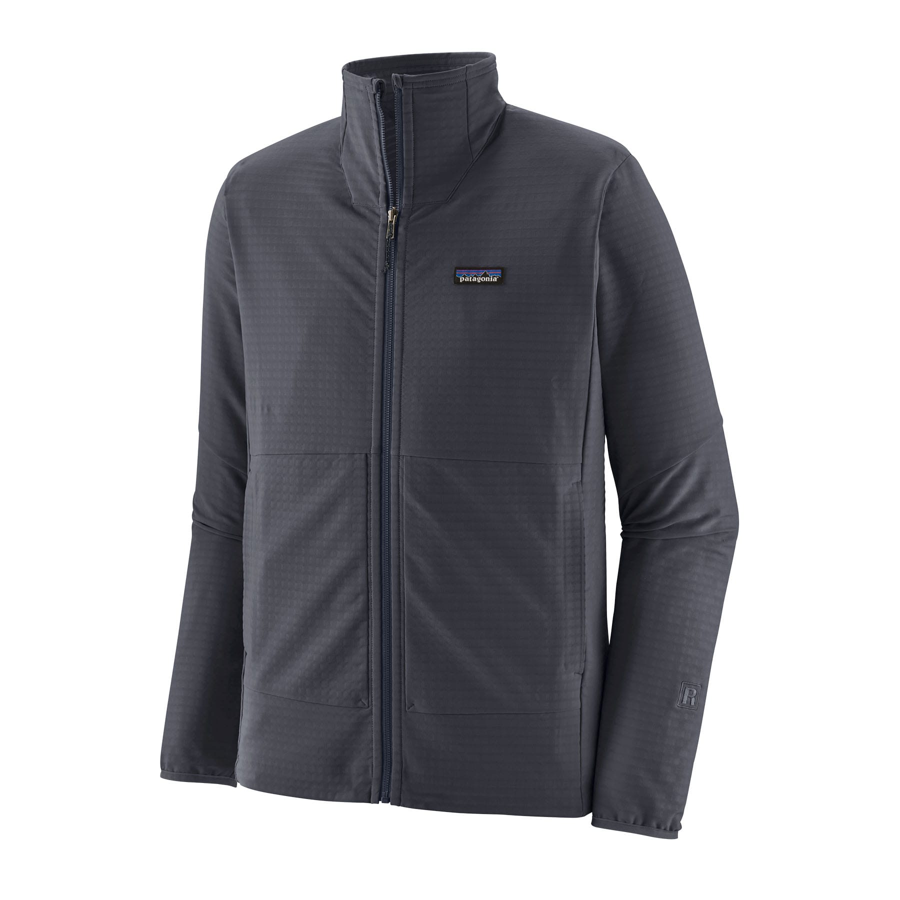 Men's R1 TechFace Jacket in Smolder Blue | Patagonia Bend