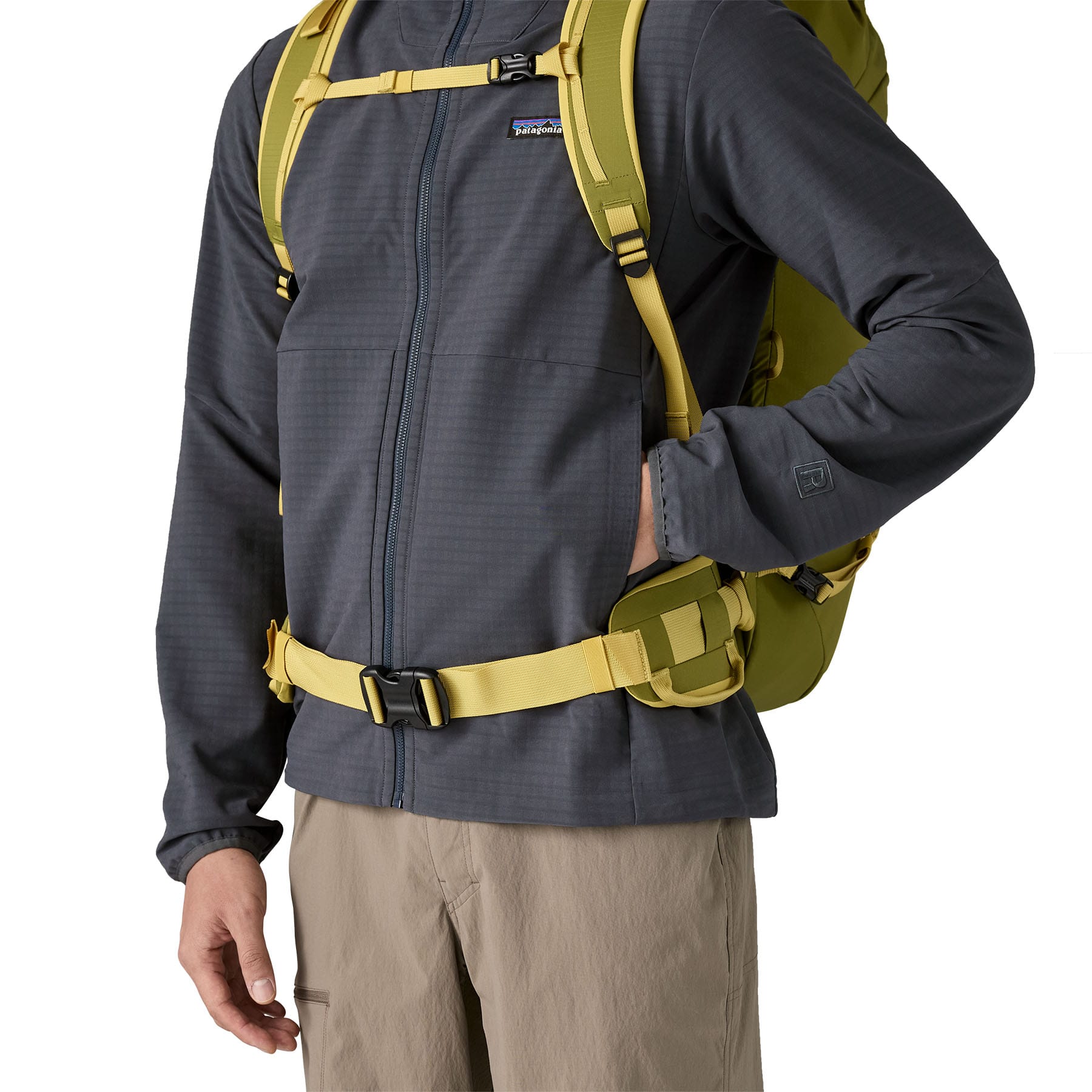 Men's R1 TechFace Jacket in Smolder Blue | Patagonia Bend