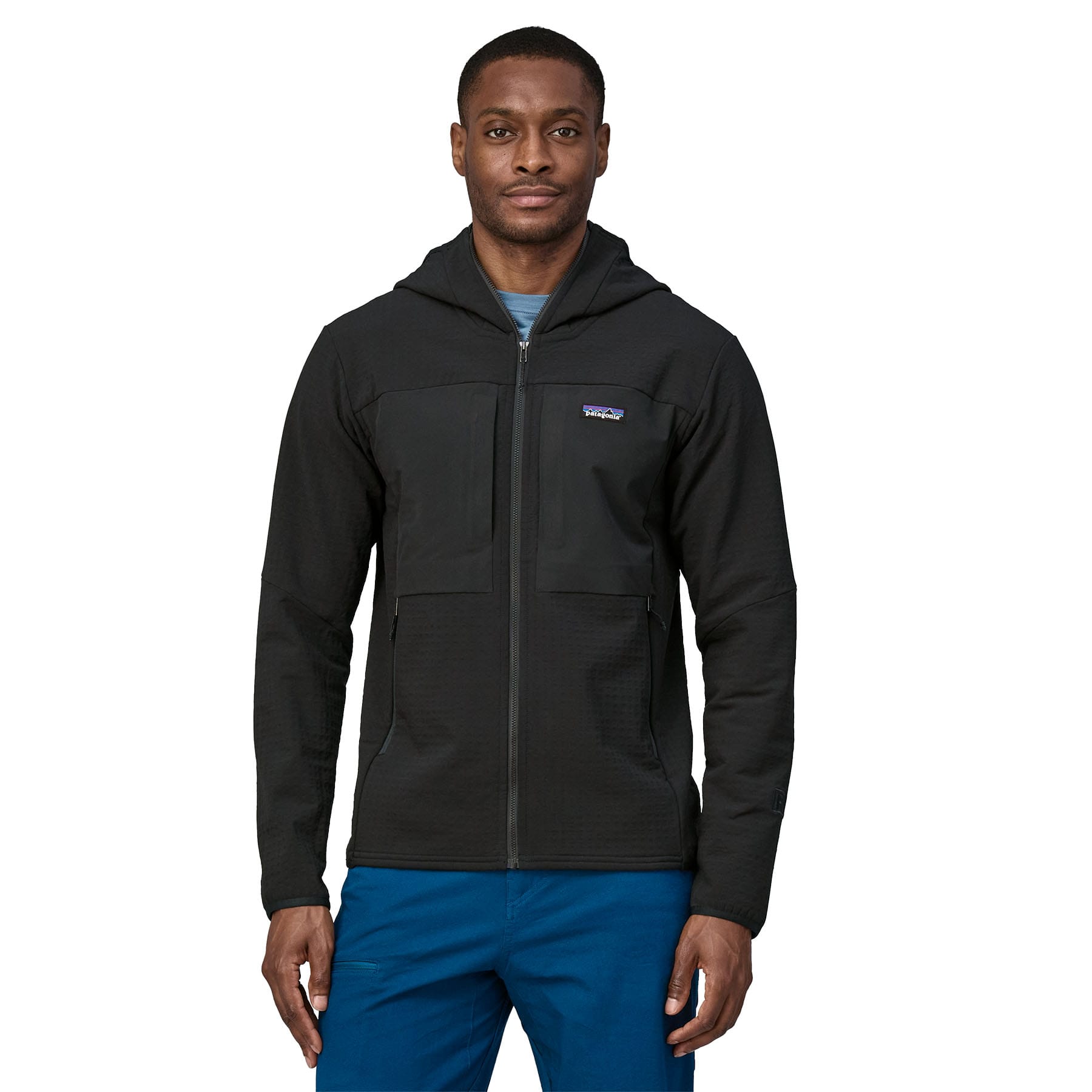 Men's R2® TechFace Hoody in Black | Patagonia Bend