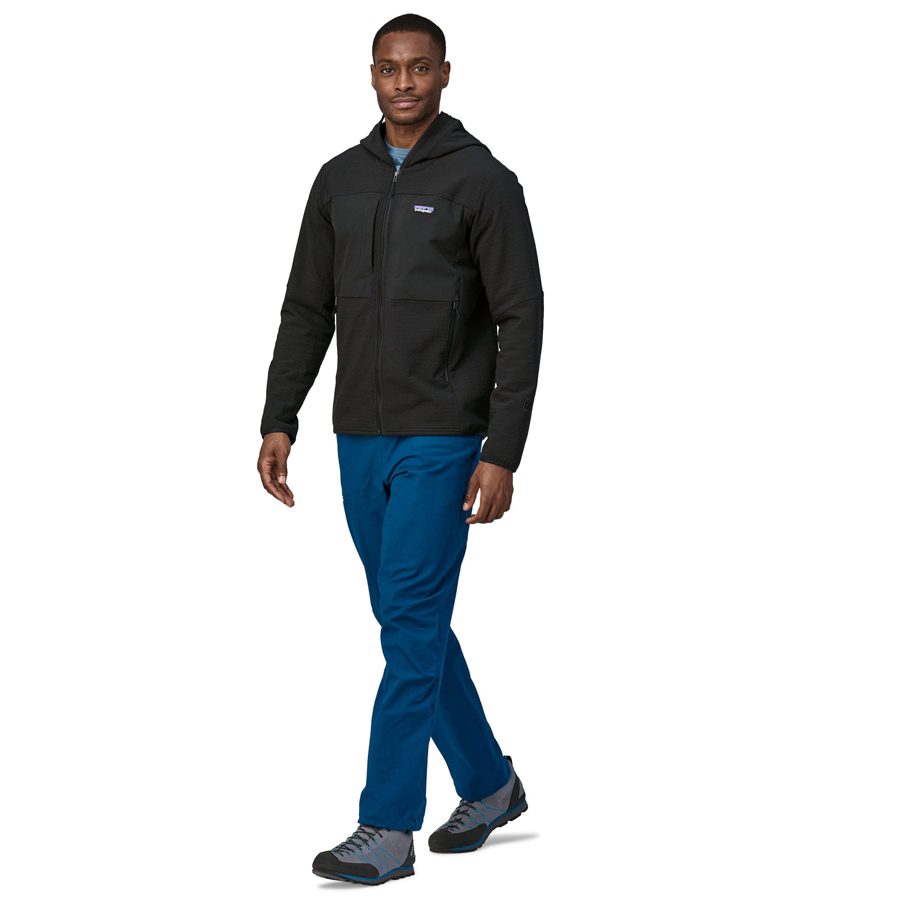 Men's R2® TechFace Hoody in Black | Patagonia Bend
