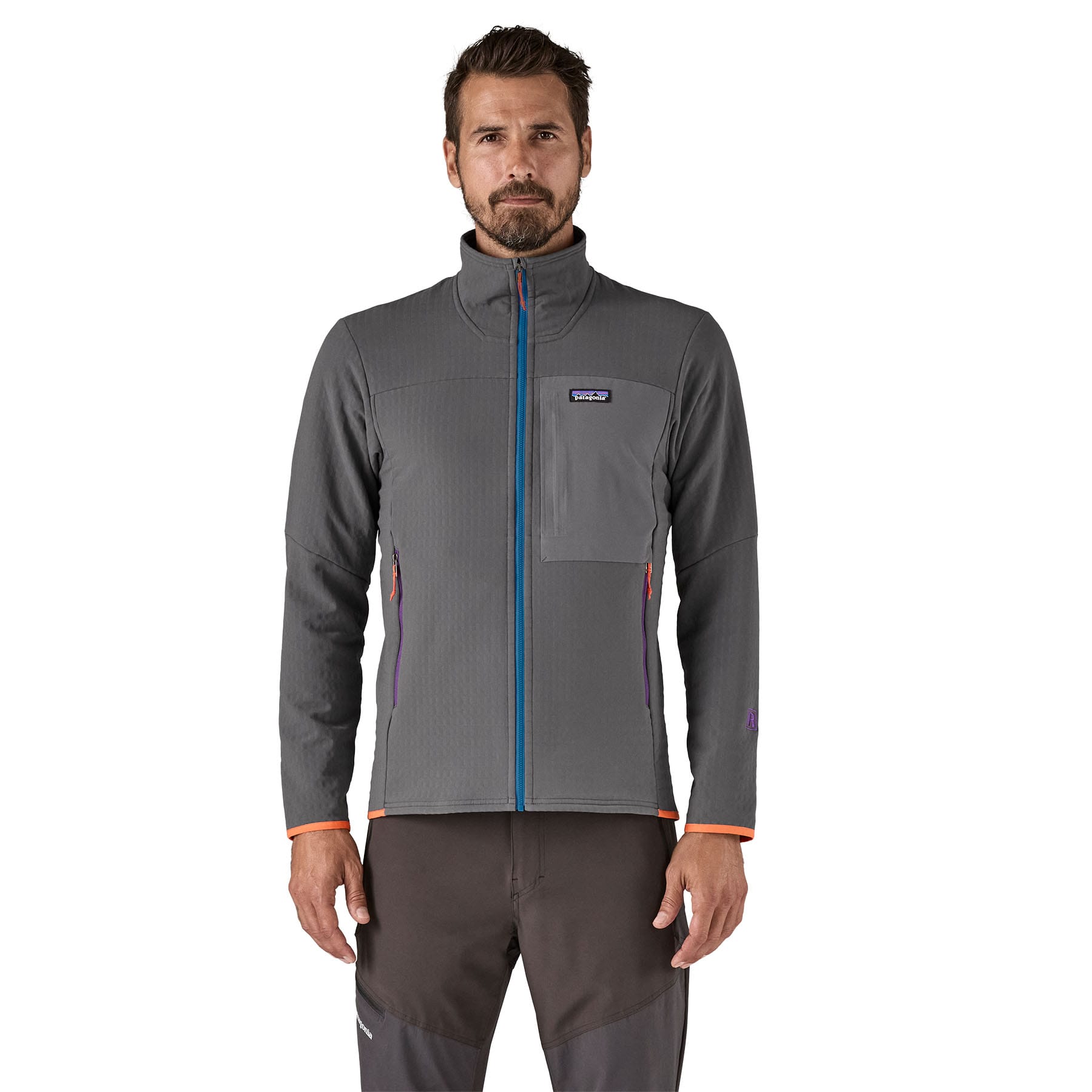Men's R2® TechFace Jacket in Forge Grey | Patagonia Bend