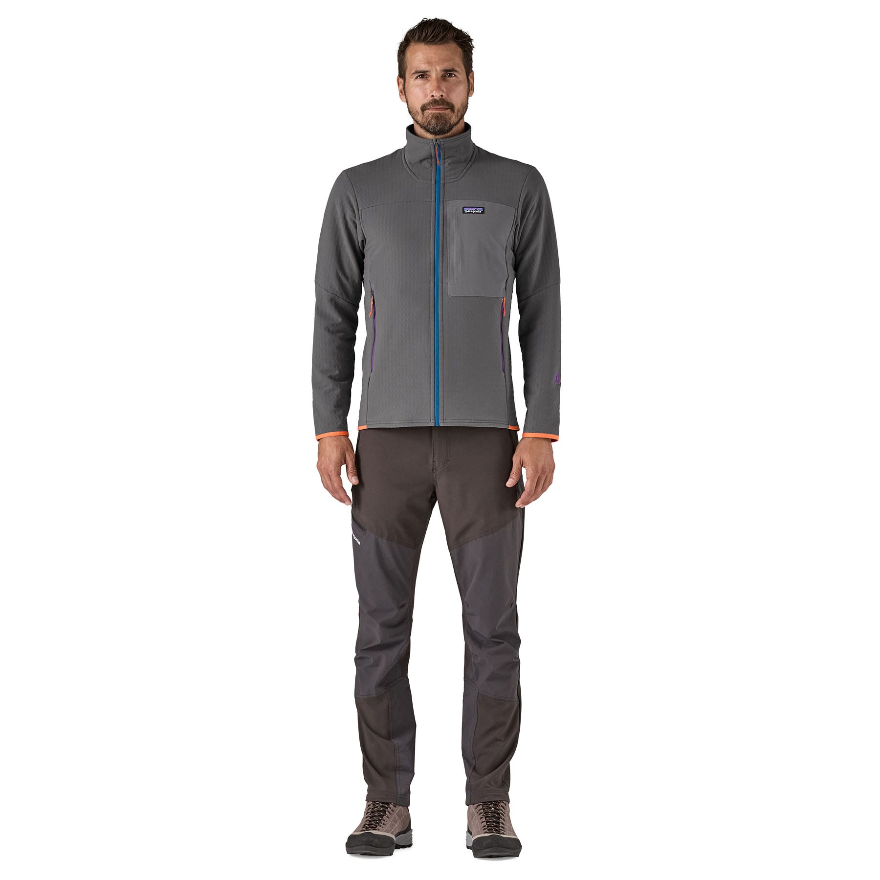 Men's R2® TechFace Jacket in Forge Grey | Patagonia Bend
