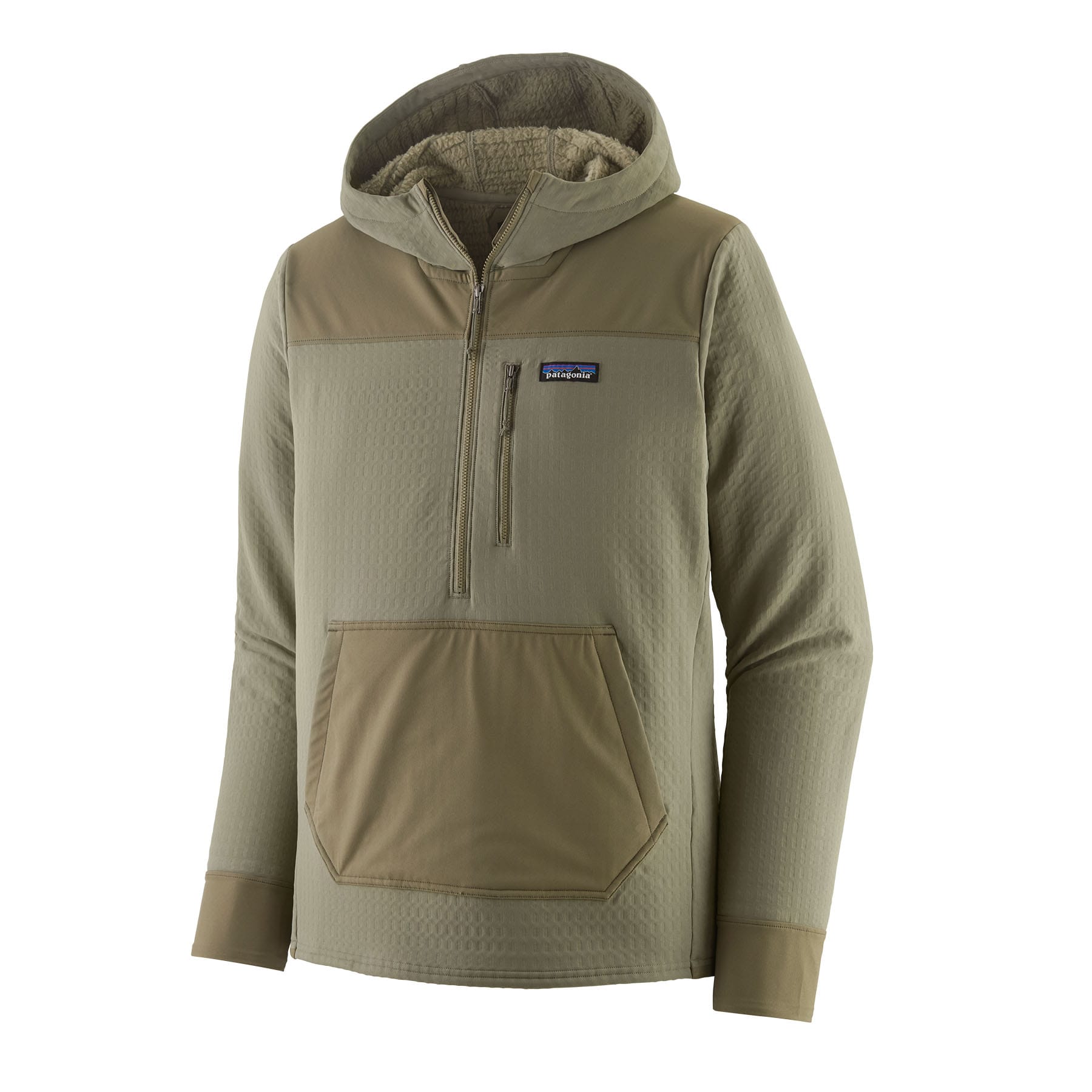 Men's R2 TechFace Pullover in River Rock Green | Patagonia Bend