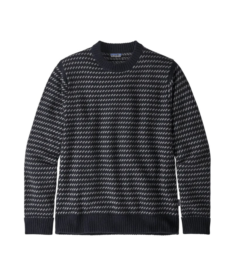 Men's Recycled Wool - Blend Sweater in CLASSIC NAVY | Patagonia Bend