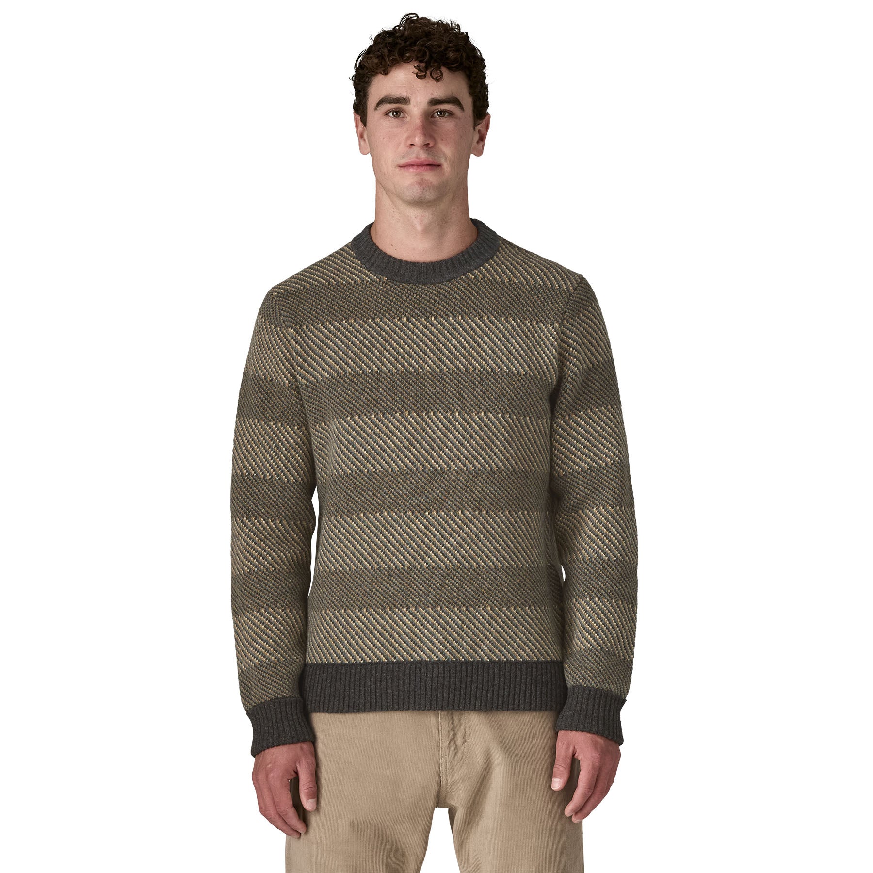 Men's Recycled Wool - Blend Sweater in CLASSIC NAVY | Patagonia Bend