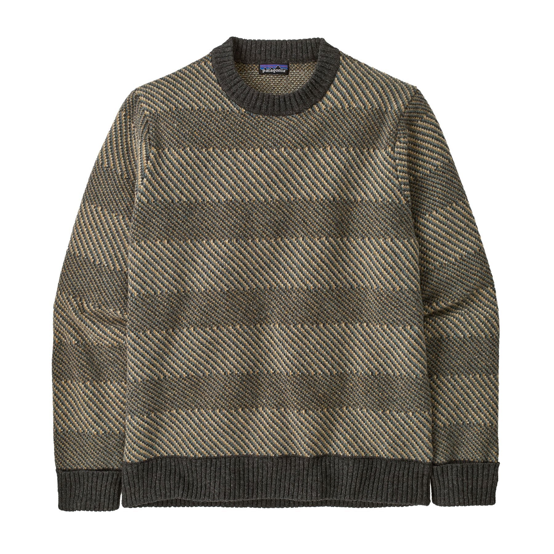 Men's Recycled Wool - Blend Sweater in Longshore: Forge Grey | Patagonia Bend