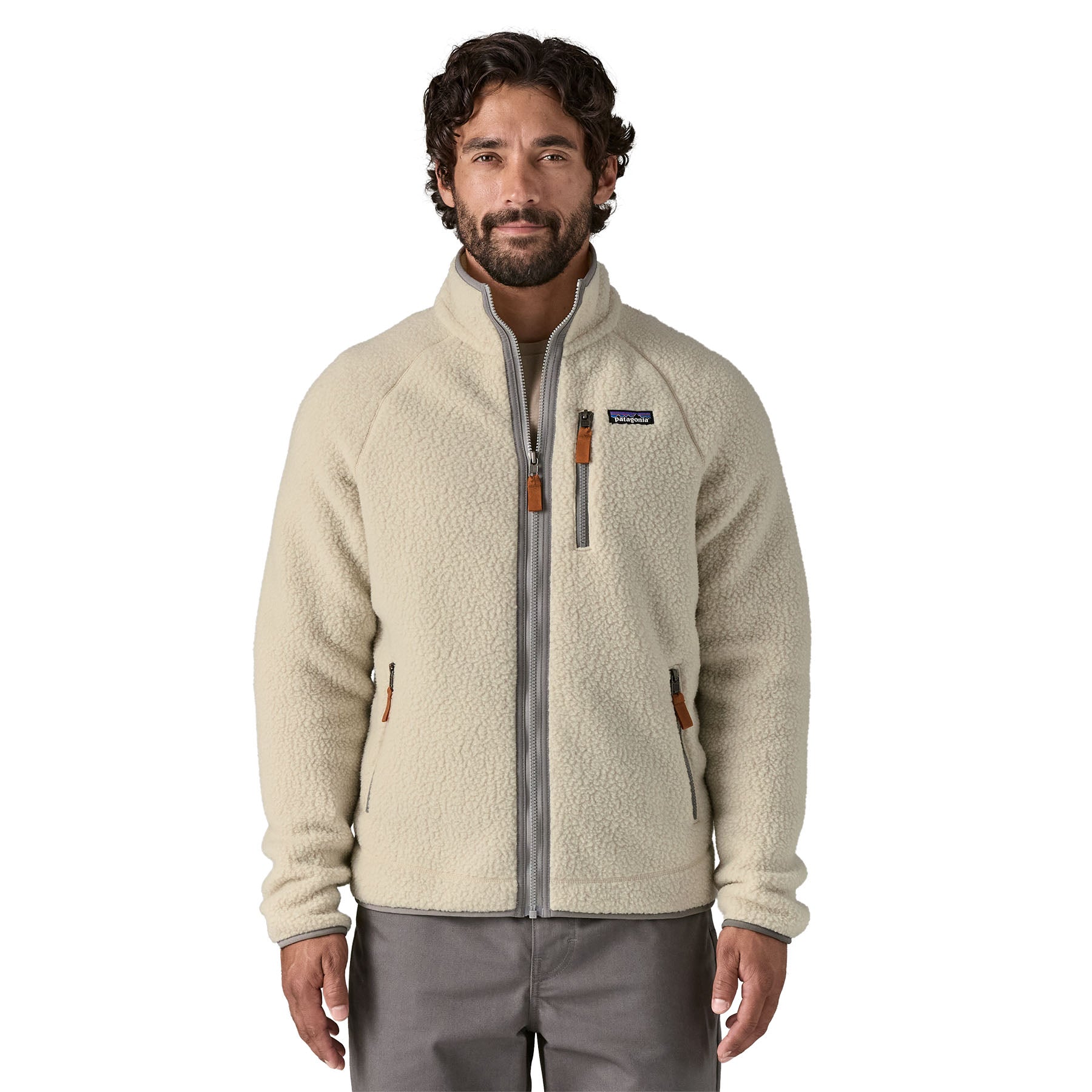 Men's Retro Pile Jacket in Pelican | Patagonia Bend